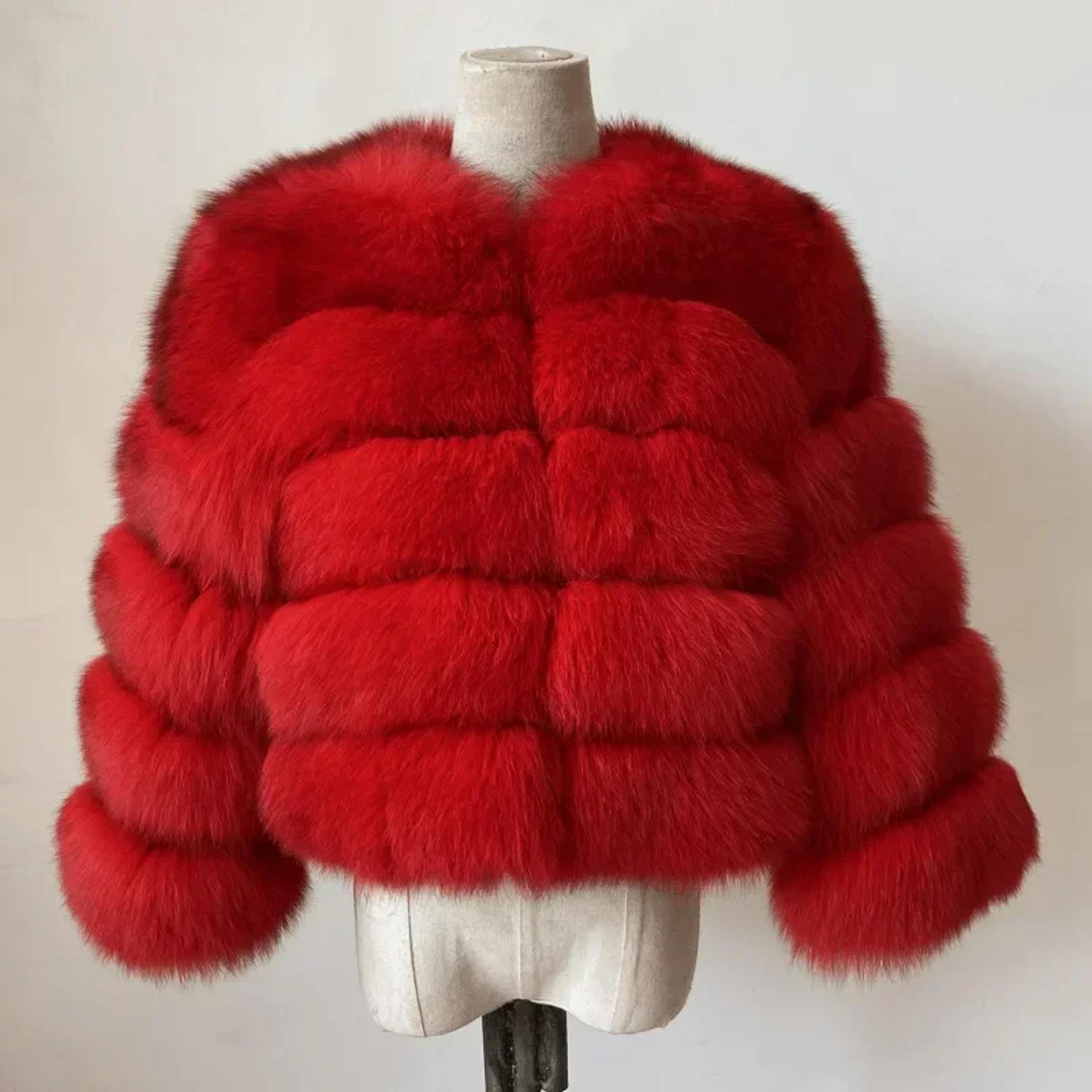 Luxury Faux Fur Coat 2024 Winter Fluffy Jacket For Women Thick Warm Raccoon Style Outwear 18