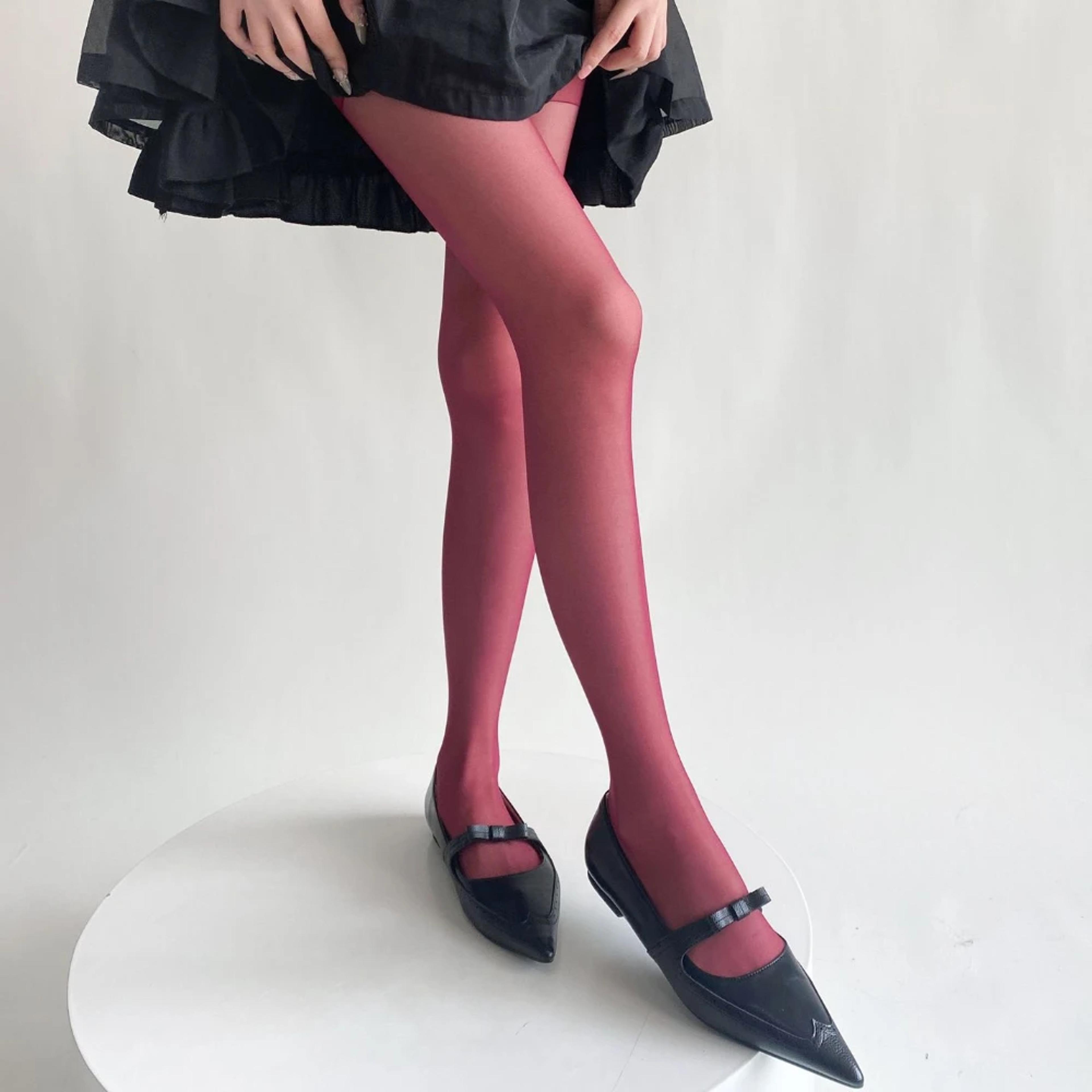 Velvet Touch Thigh High Stockings Ultra Thin Nylon Tights For Women Sexy Body Hosiery Pantyhoses 5