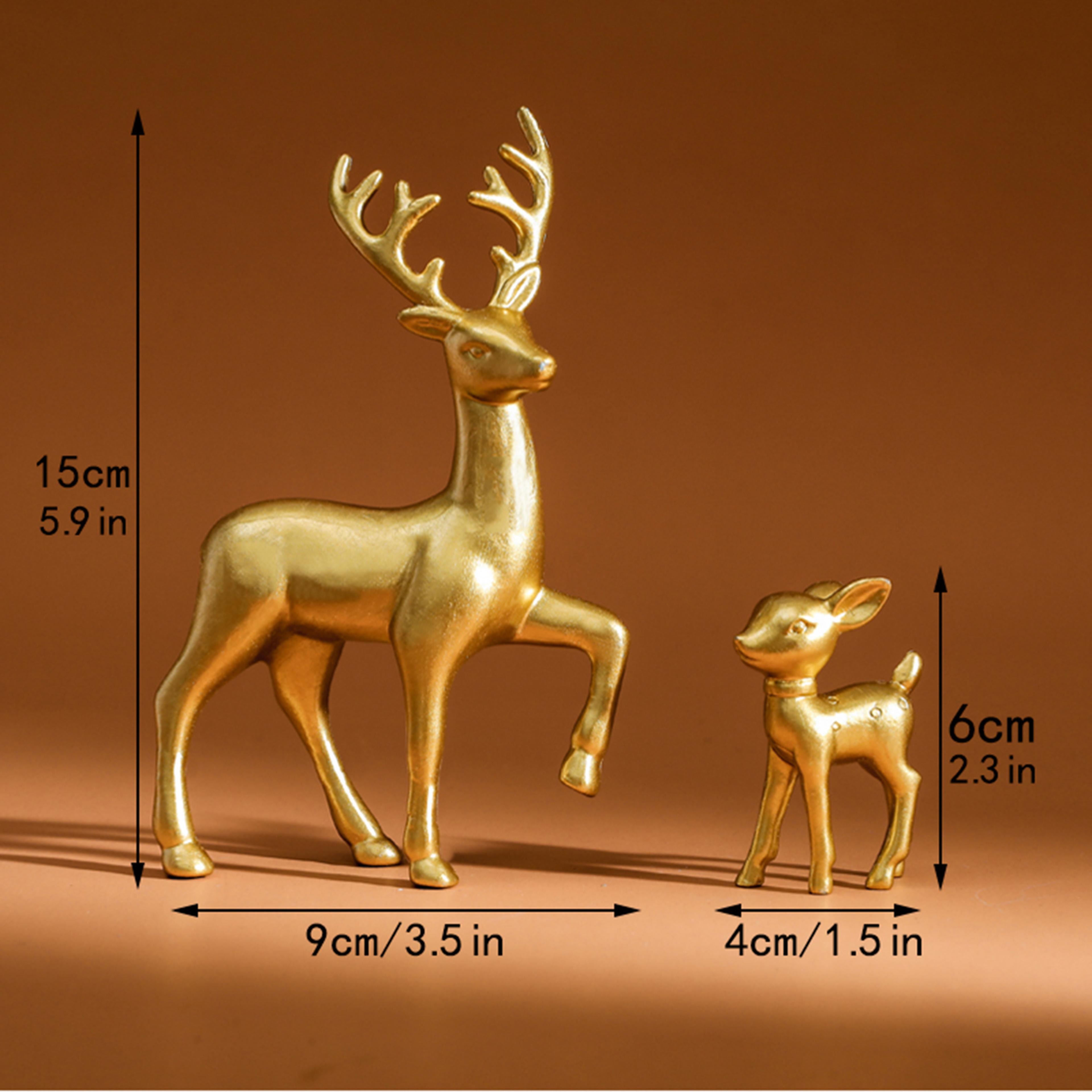 Room Decor Mother Deer Cute Kids Room Decor Sculptures Kawaii Sculptures Christmas Home Decoration  4