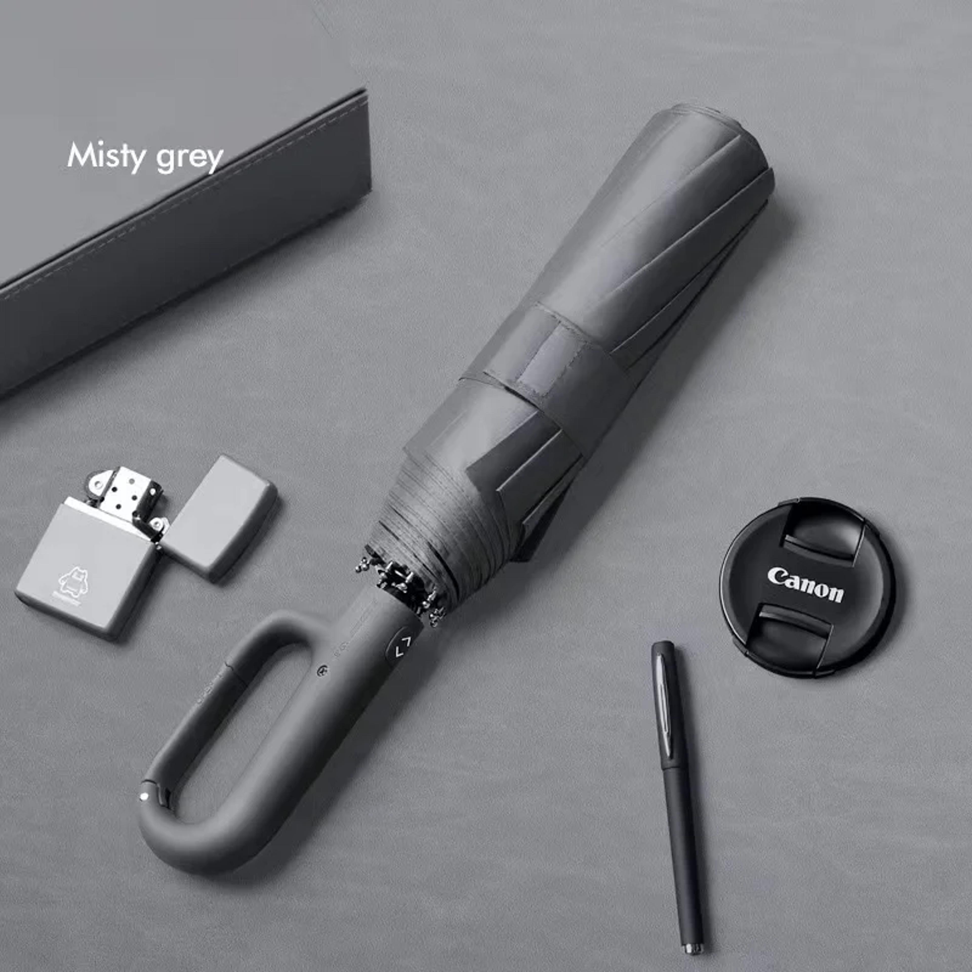 Folding Extra Large Strong Womens Sunshade Ring Buckle Design Fully Automatic Umbrella For Men 7