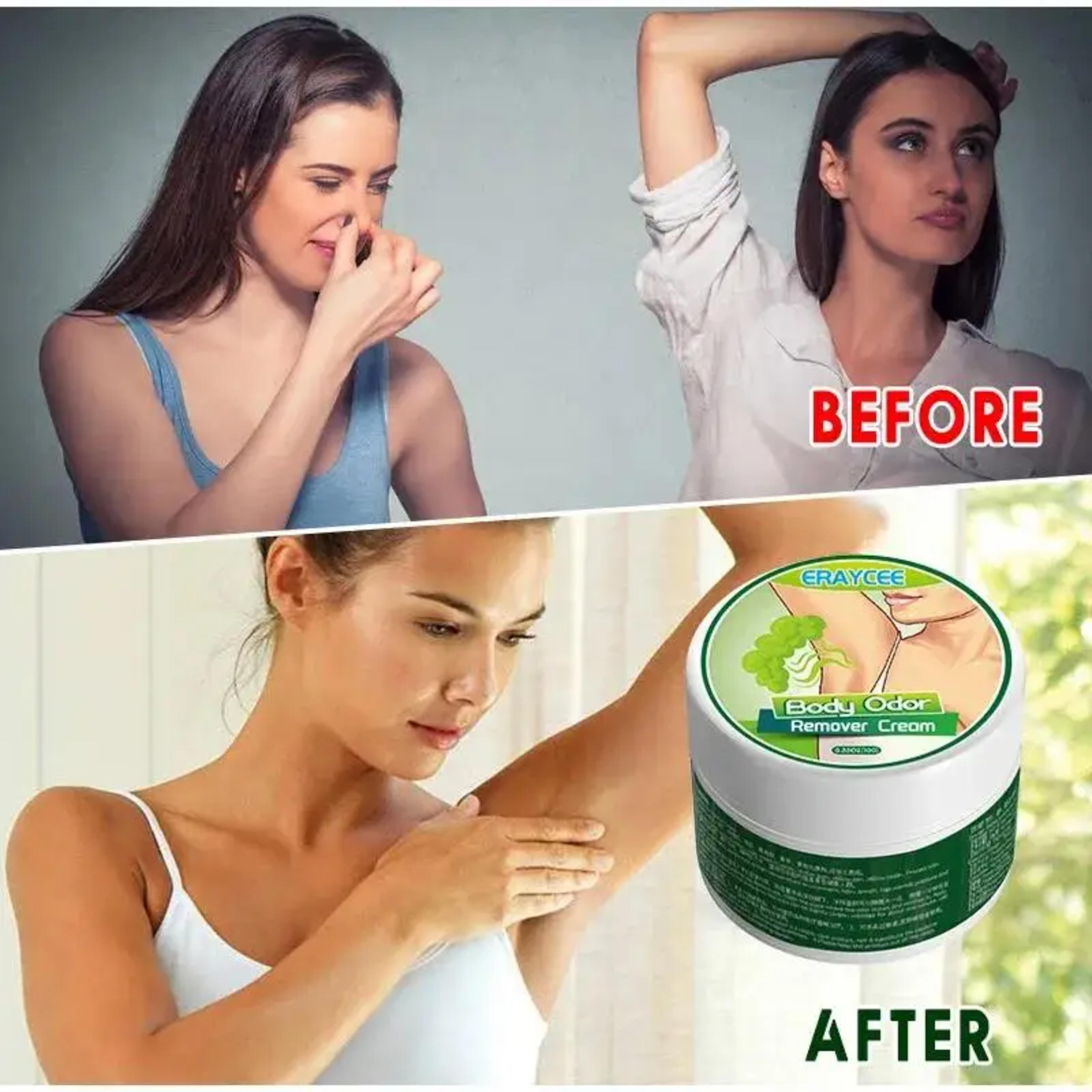 Underarm Body Odor Removal Cream For Bad Smell Antiperspirant Lasting Aroma And Sweat Relief 3