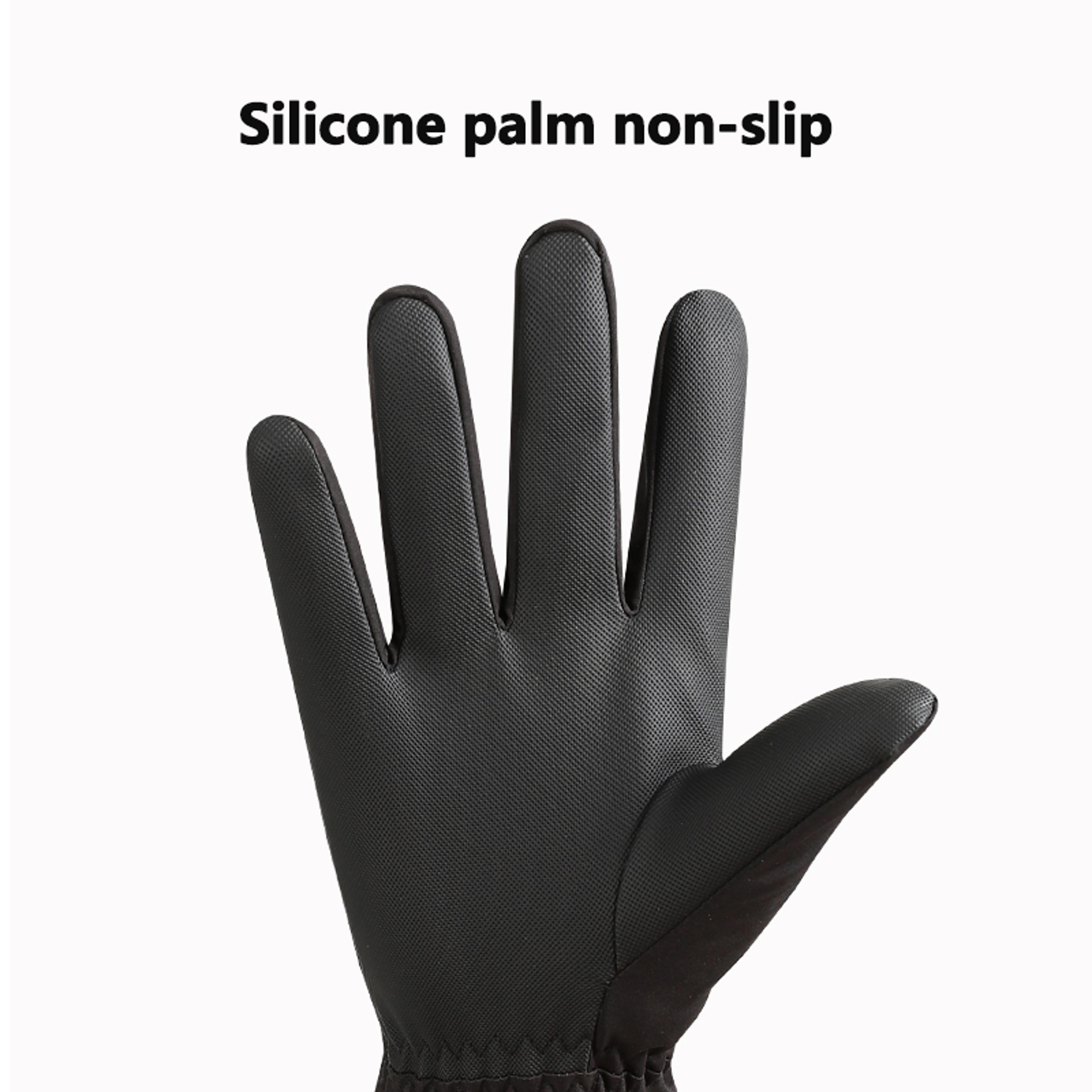 Waterproof Coldproof Winter Gloves Thermal Ski Gloves Nonslip Touch Screen Adjustable Winter Gloves 3