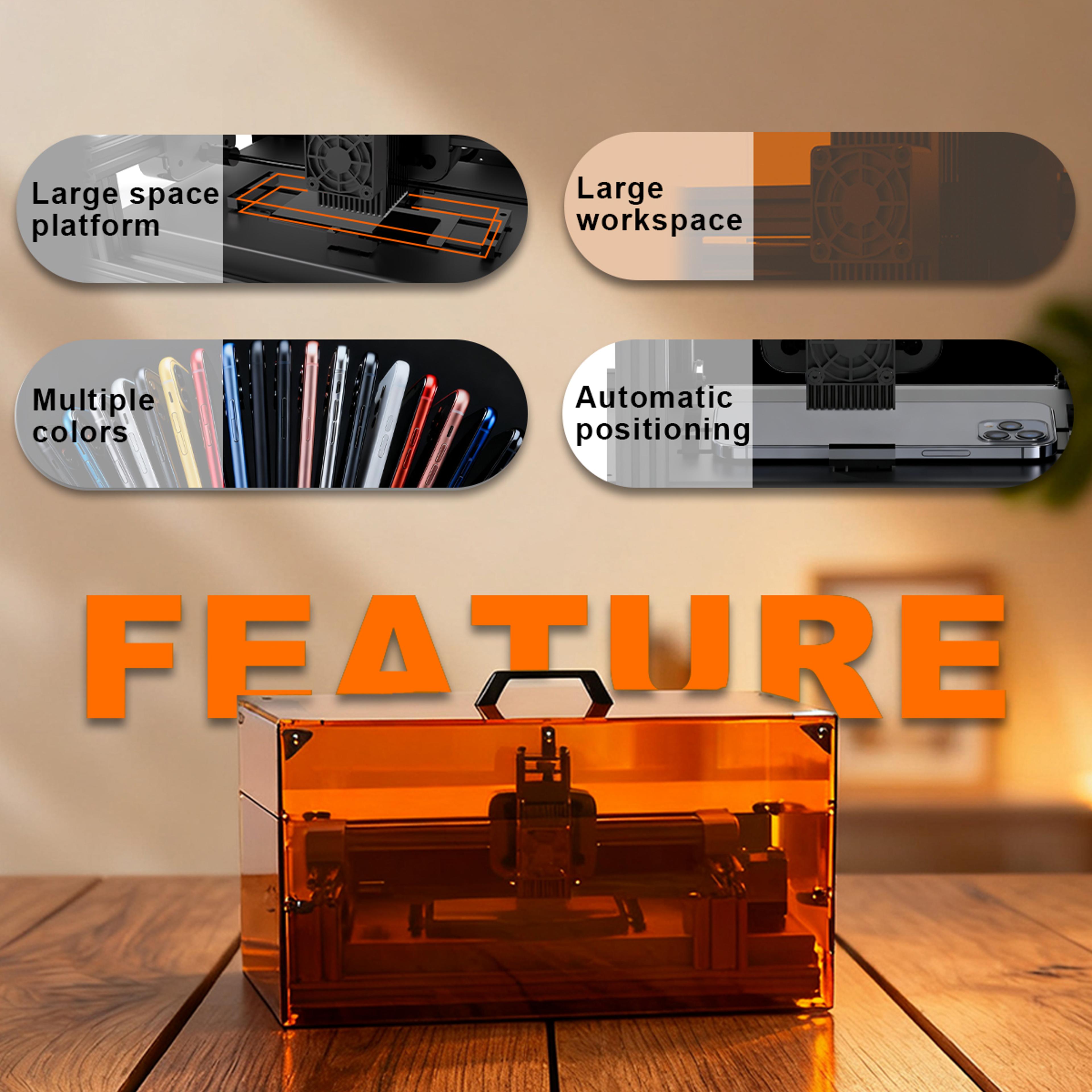 Efficient Laser Screen Removal Machine To Remove Rear Glass And Other Components In Various Colors 1