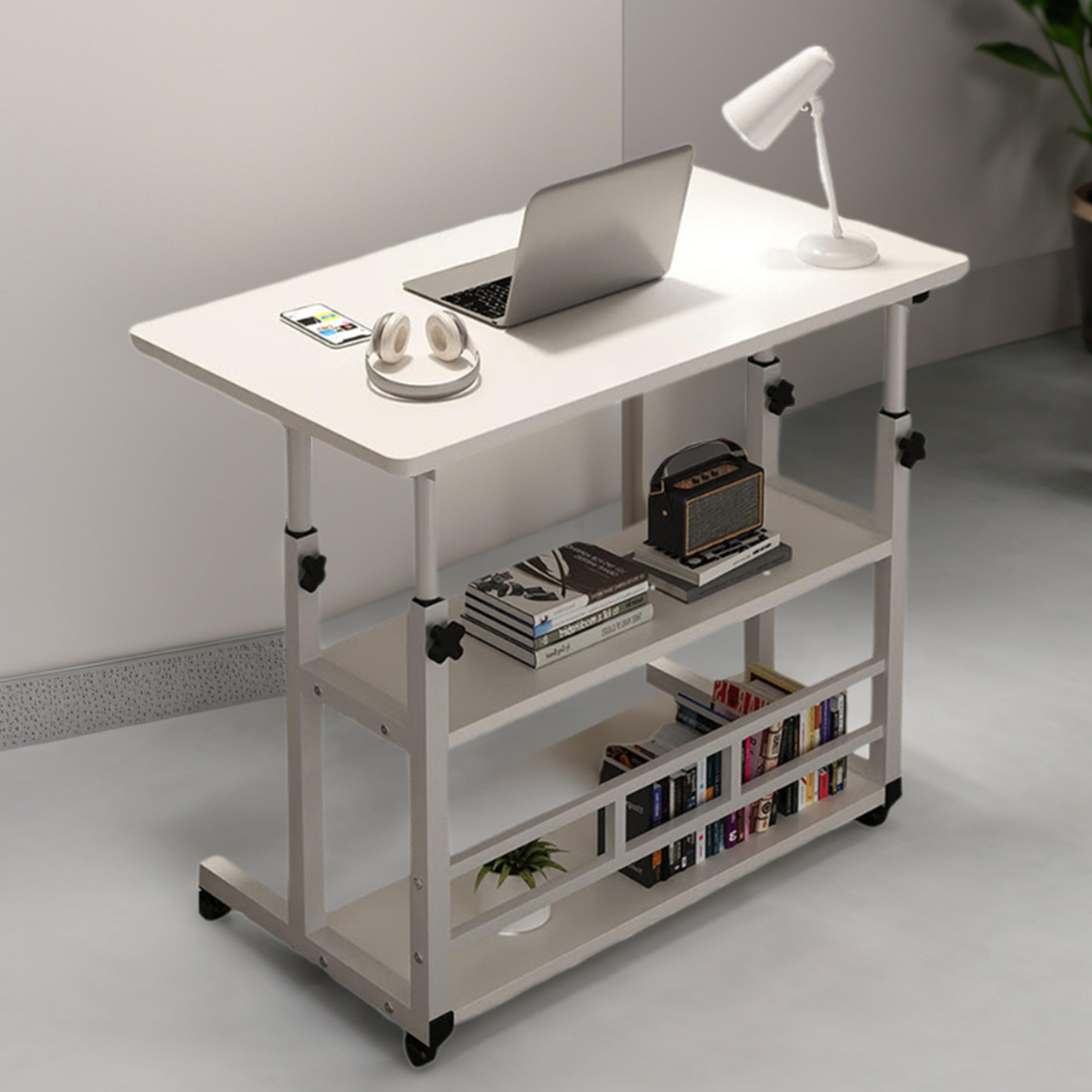 Liftable Bedside Table Computer Desk Portable Multifunctional Small Desk Minimalist Movable Home Of 0
