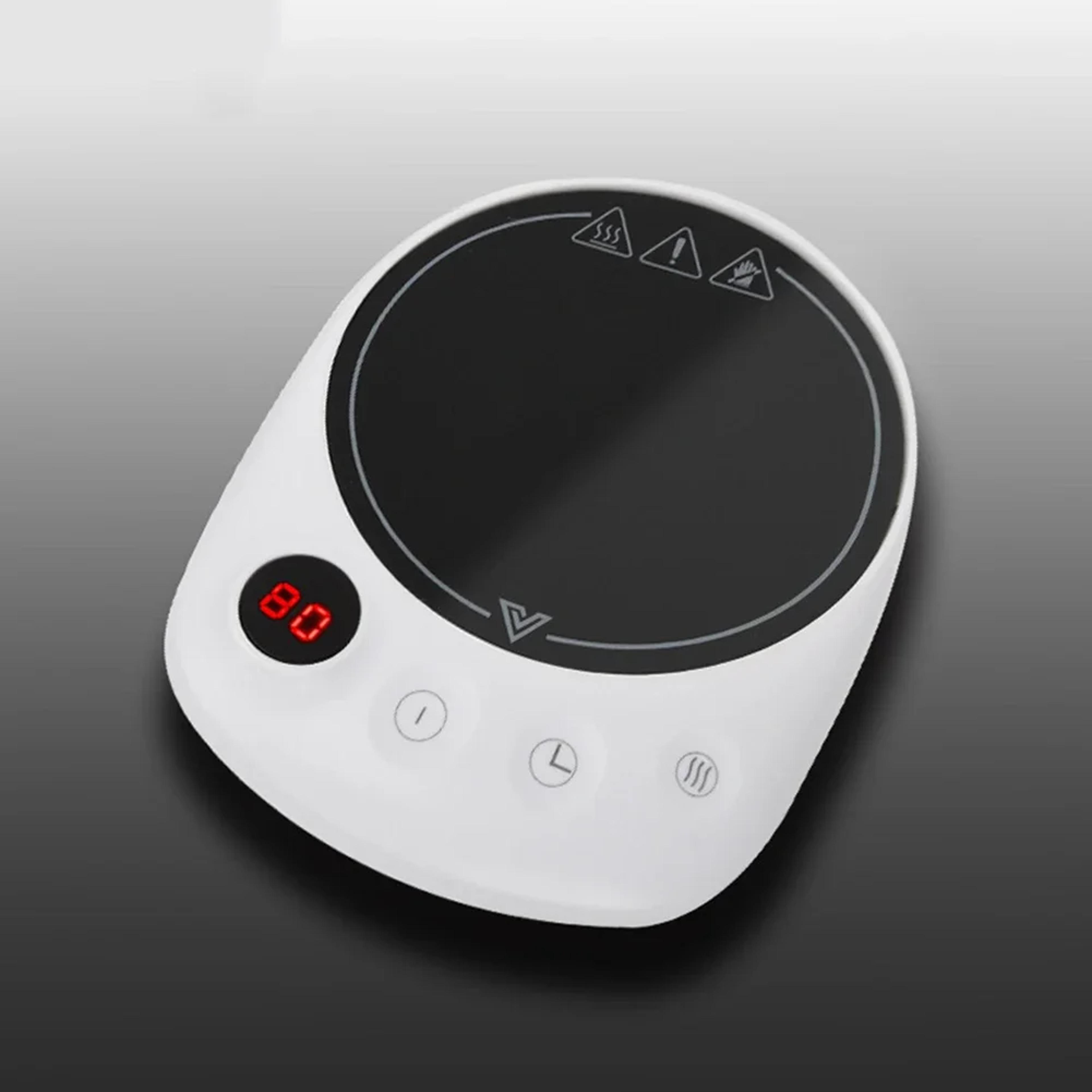 Smart Milk Tea Coffee Cup Mug Warmer For Desk Electric Beverage Heating Plate With Timer Automatic  6