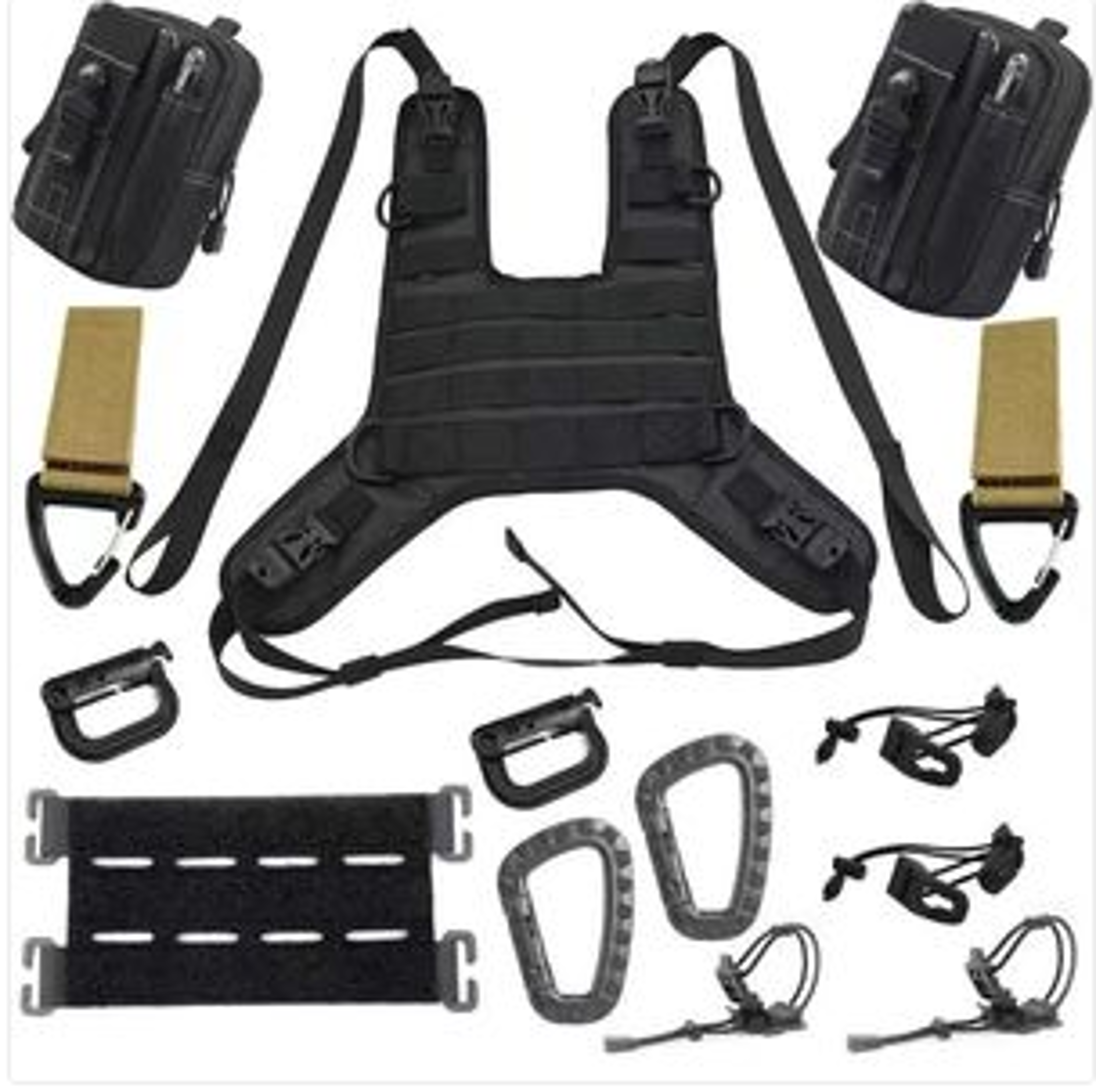 OffRoad Compatible Universal Motorcycle Tank Bag Base Tank Vests Set For MultiPurpose Use 6