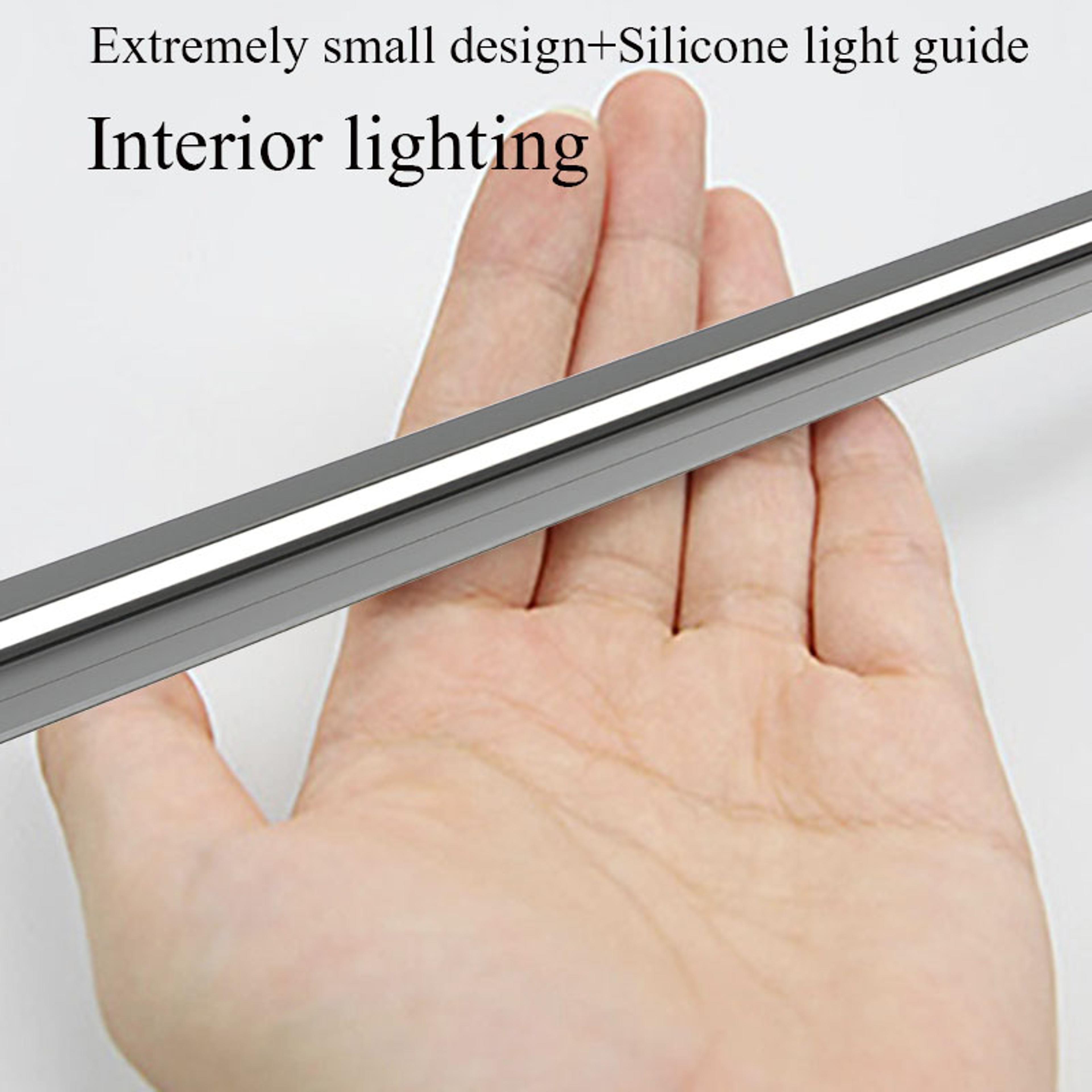 Oblique Beam Inward Angle LED Strip For Cabinet Shelf Edge Side Light Emitting Surface Mounted No S 5