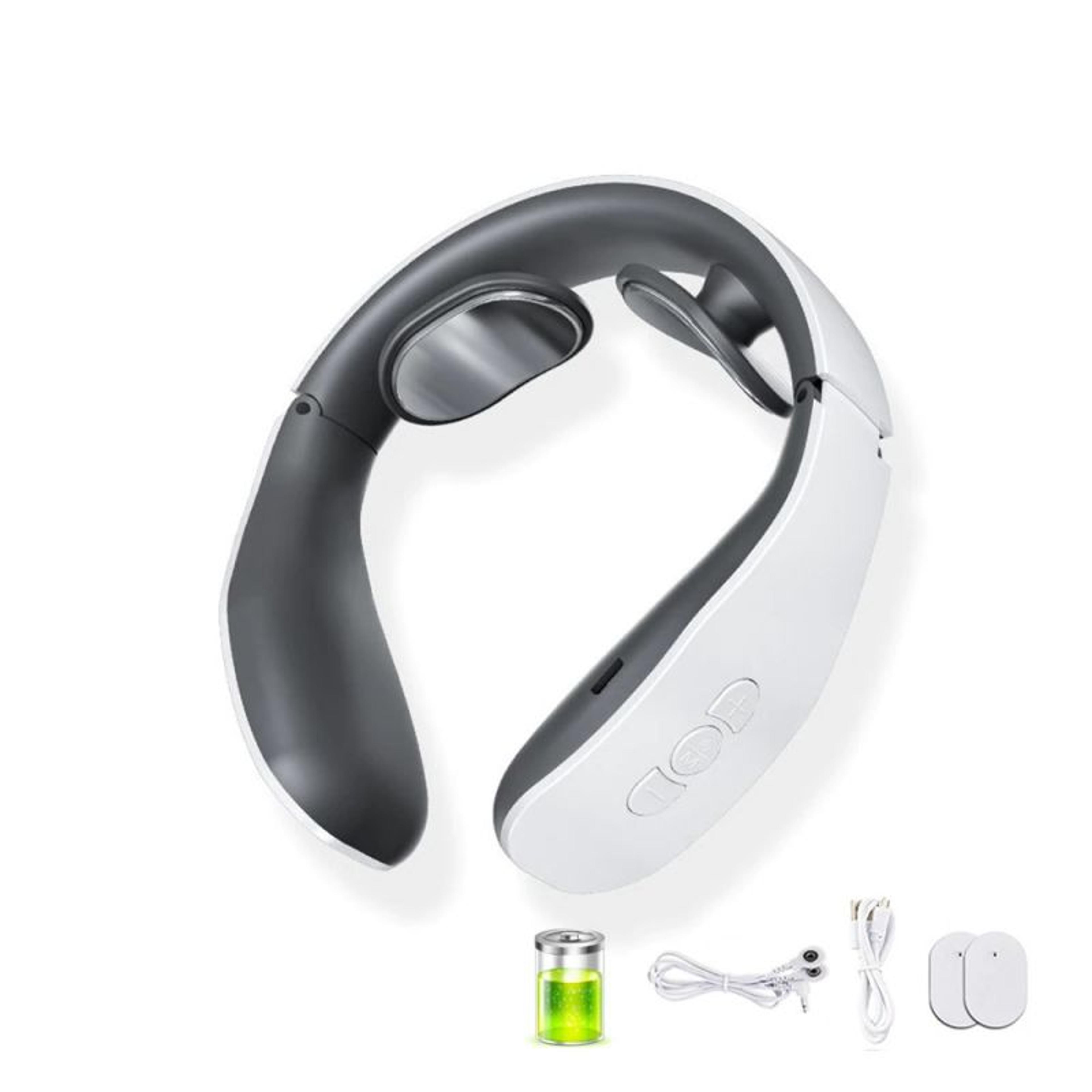 Adjustable Heat Cervical Vertebra Relax Electric Neck And Shoulder Pulse Massager Pain Relief Knead 6