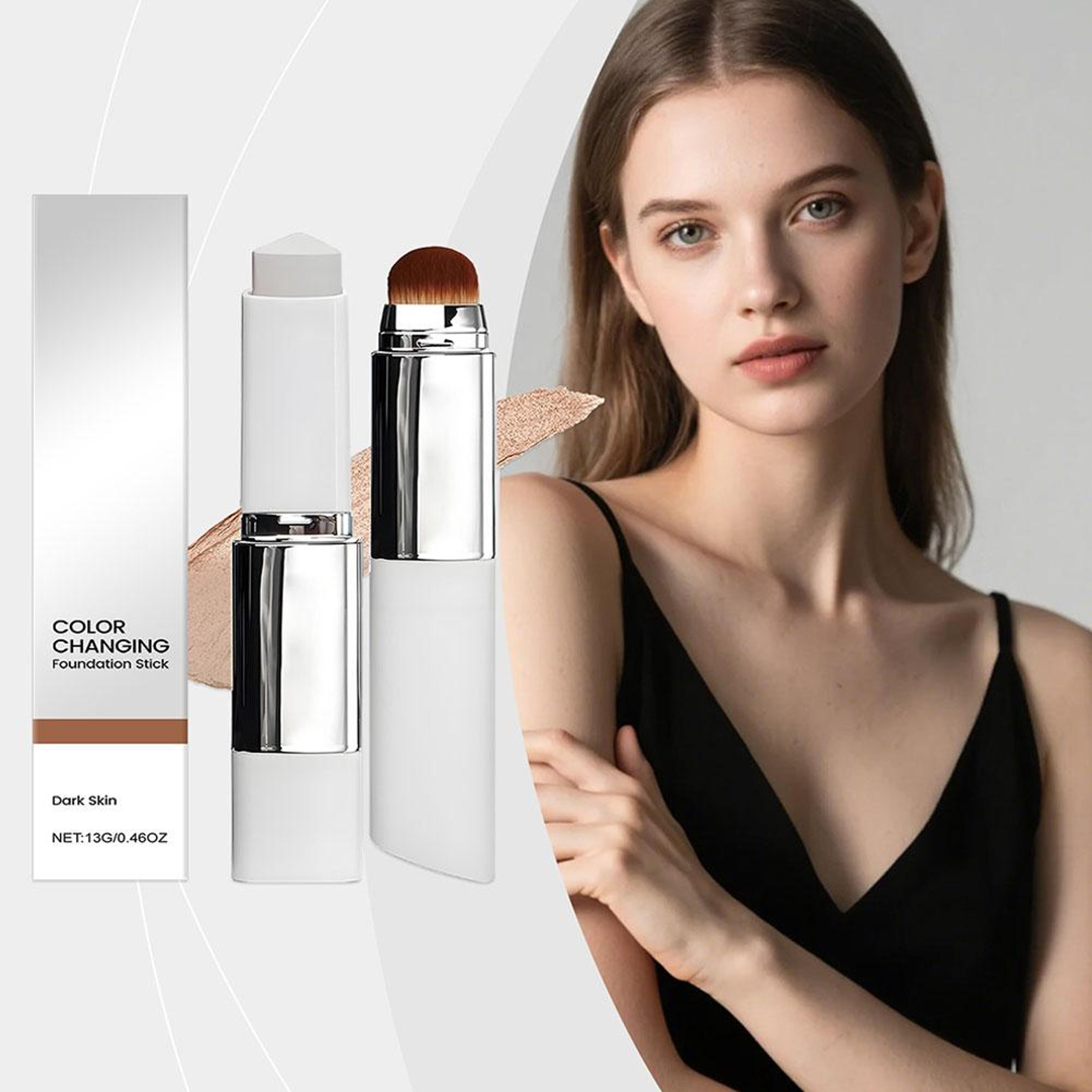 Lightweight Moisturizing Brightening Foundation Changing Foundation Stick Liquid Color Changing For 2