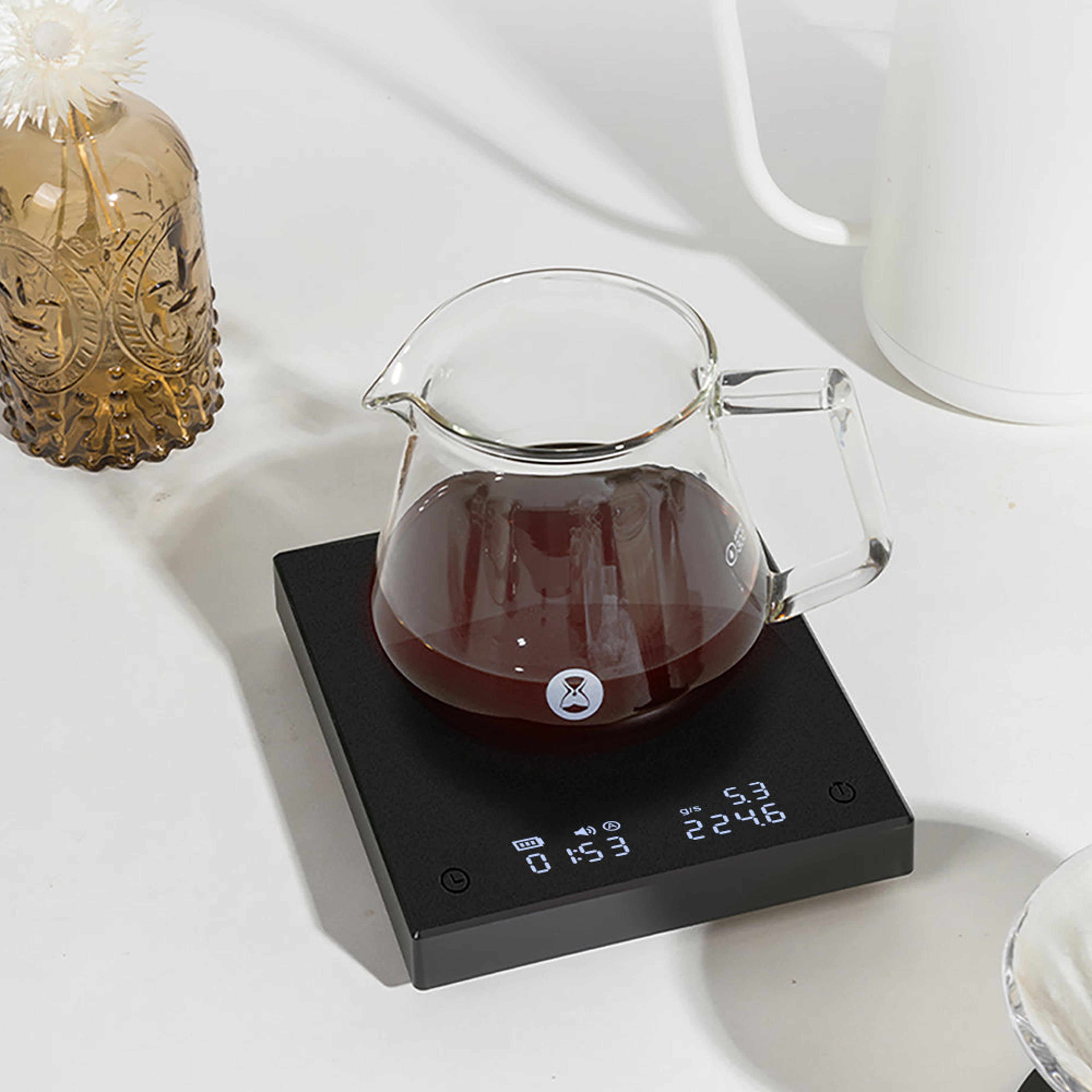 Digital Coffee Scale With Flow Rate Display Auto Timer High Precision Digital Kitchen Food Scale 4