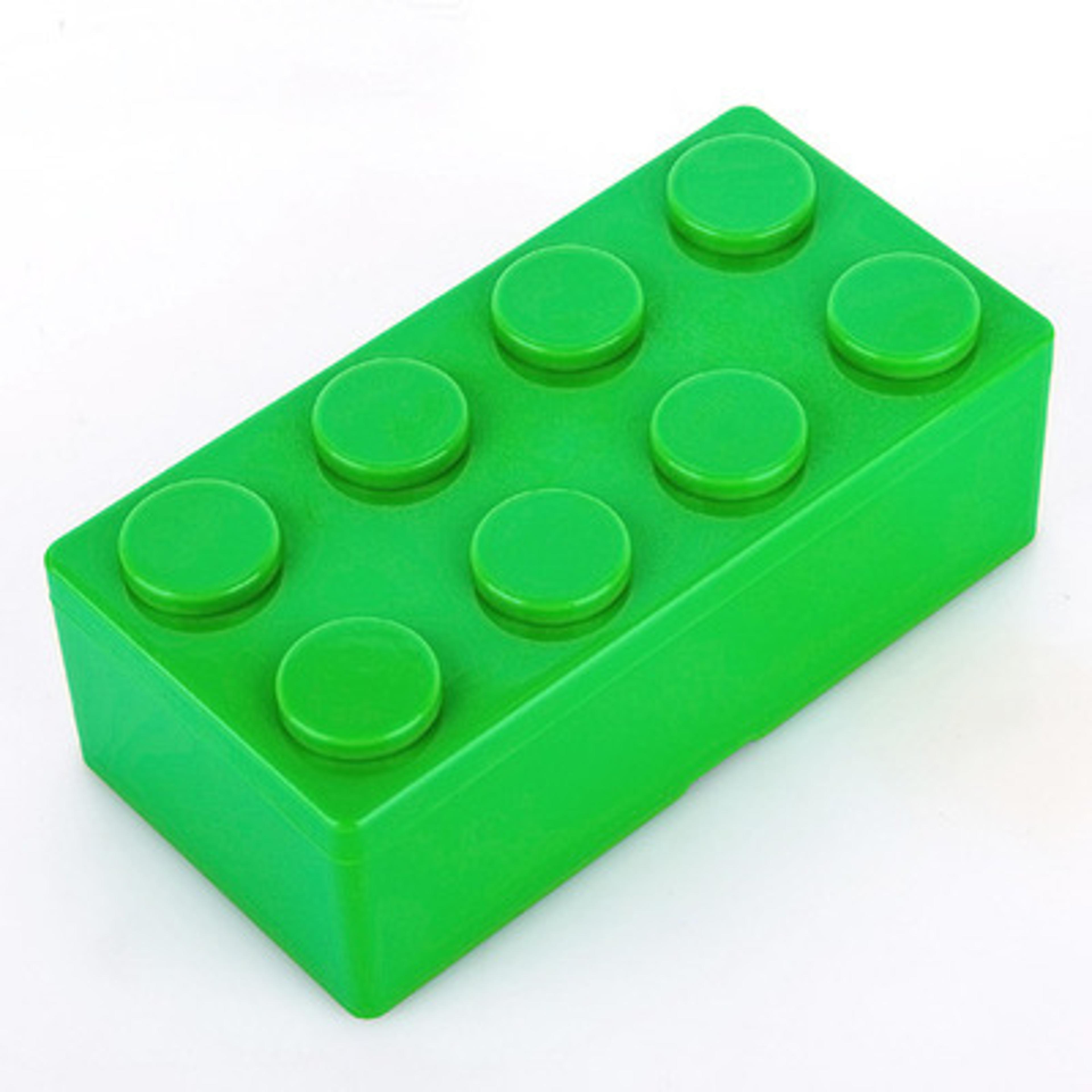 Building Blocks Plastic Desktop Storage Box Space Saving Office Organizer Box 10