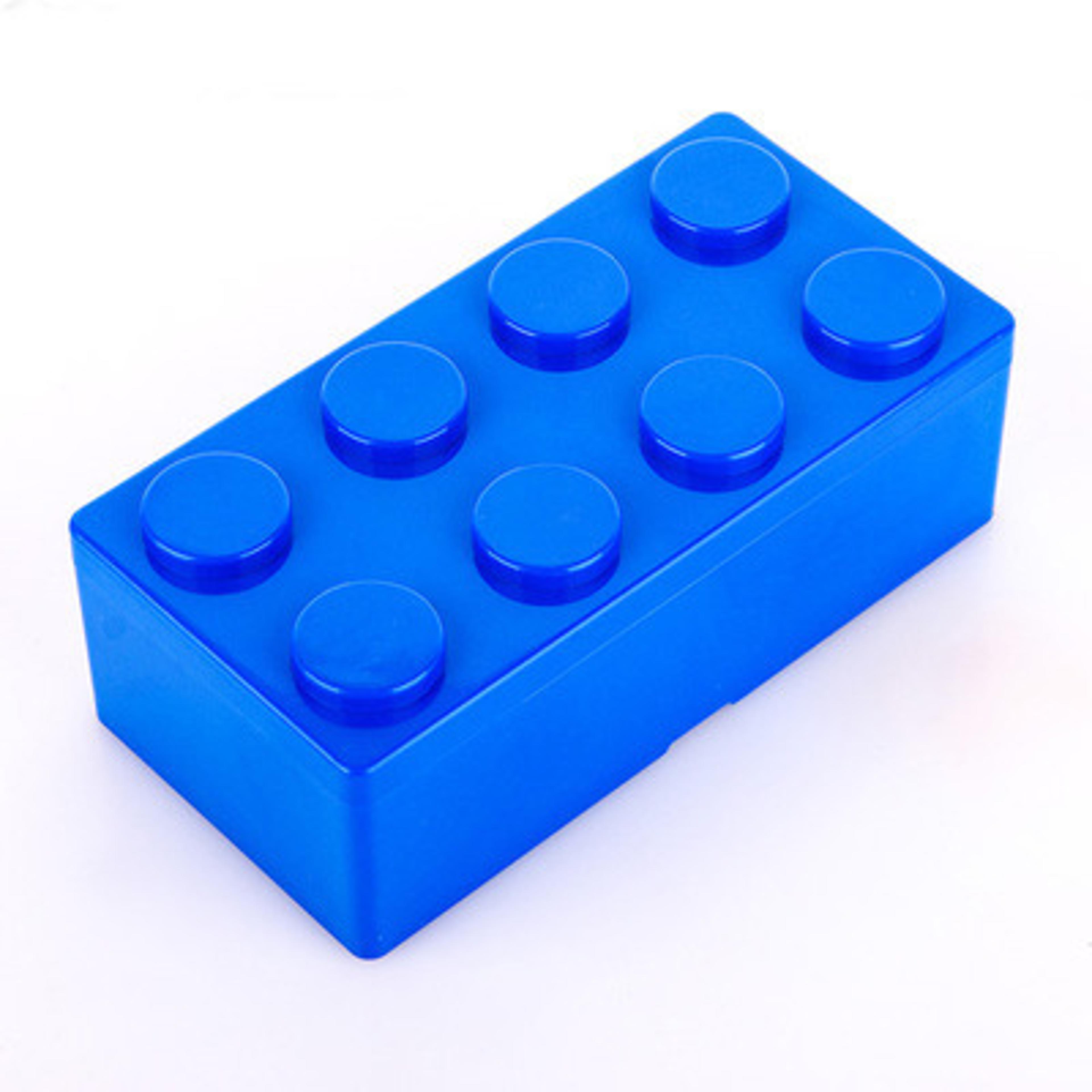 Building Blocks Plastic Desktop Storage Box Space Saving Office Organizer Box 11