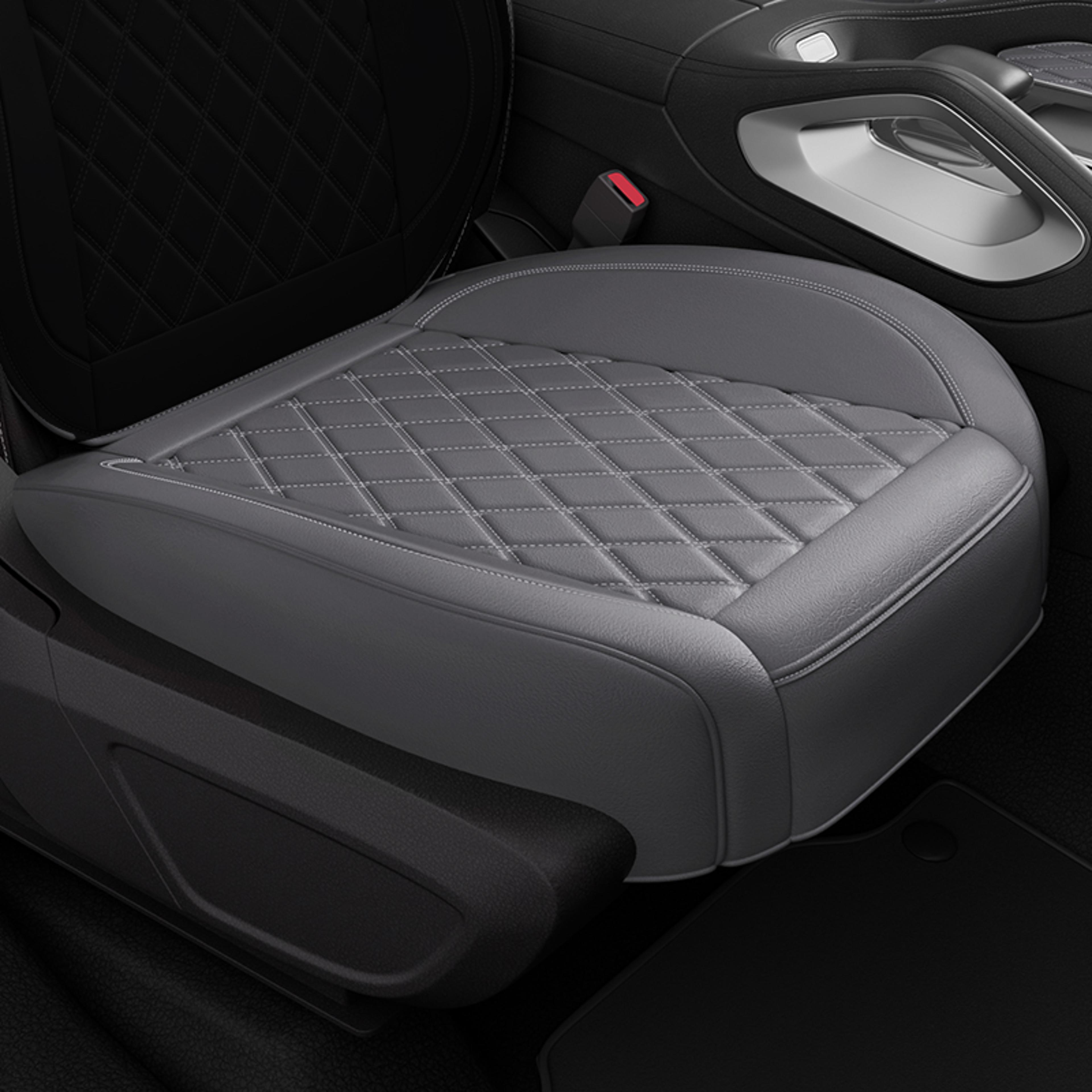 Waterproof Car Seat Cover Wrap Around Leather Bottom Seat Cushion Protector 7