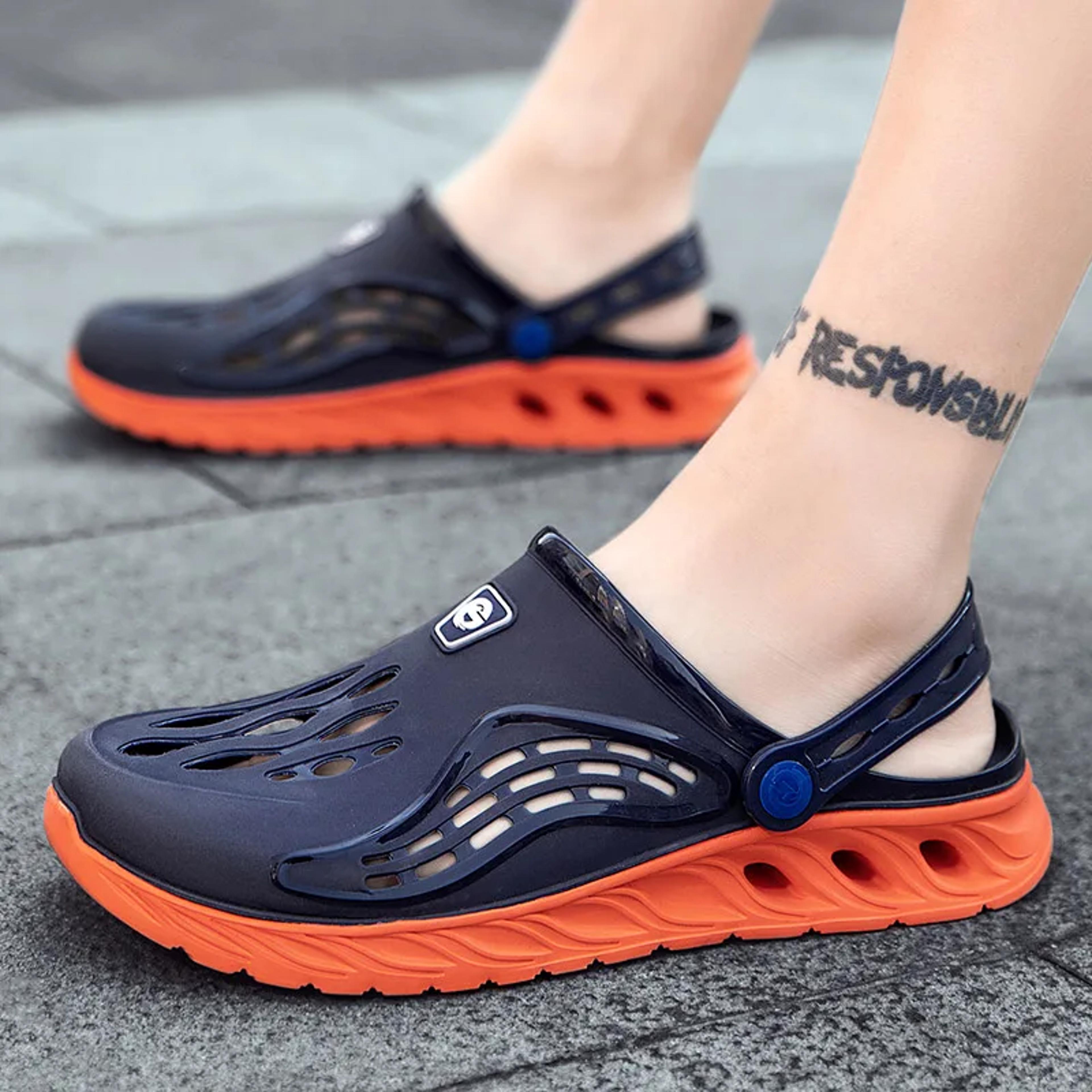 Mens Summer Clogs With Breathable Design And Lightweight EVA Cushioning 8