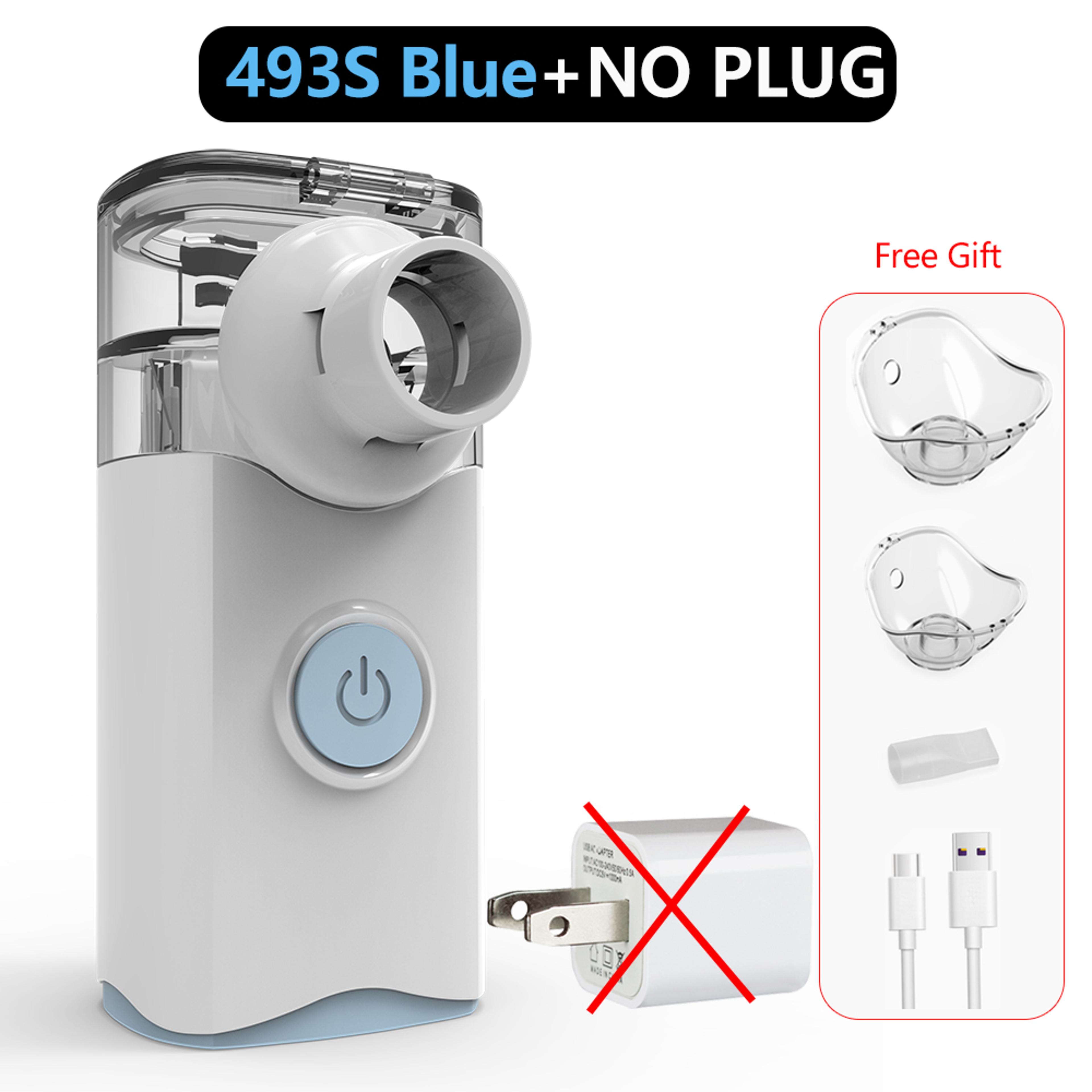 Portable Mesh Nebulizer Quiet Handheld Inhaler With Auto Clean Function For Kids And Adults 5