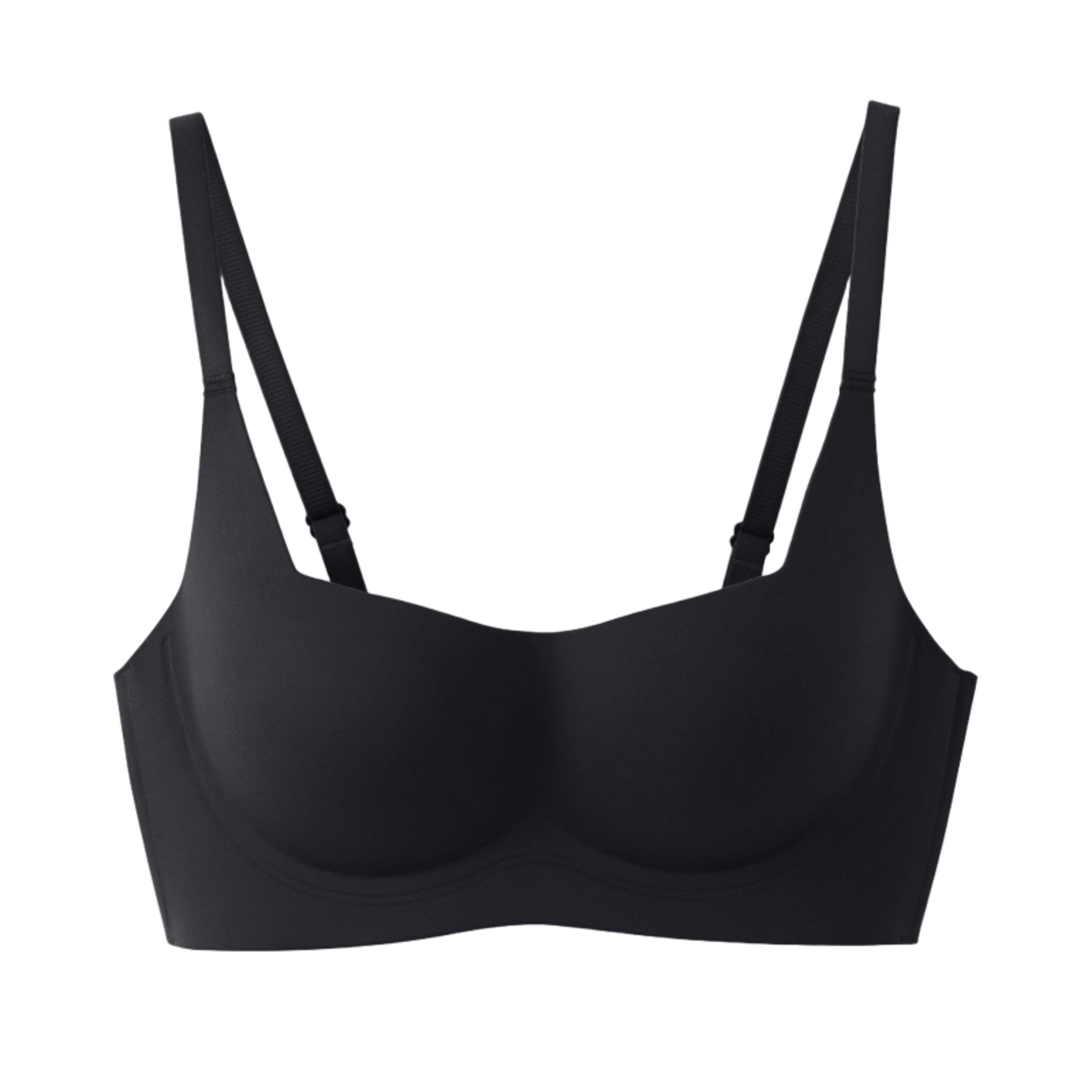 Womens Seamless Wire Free Push Up Bra With Adjustable Straps 5