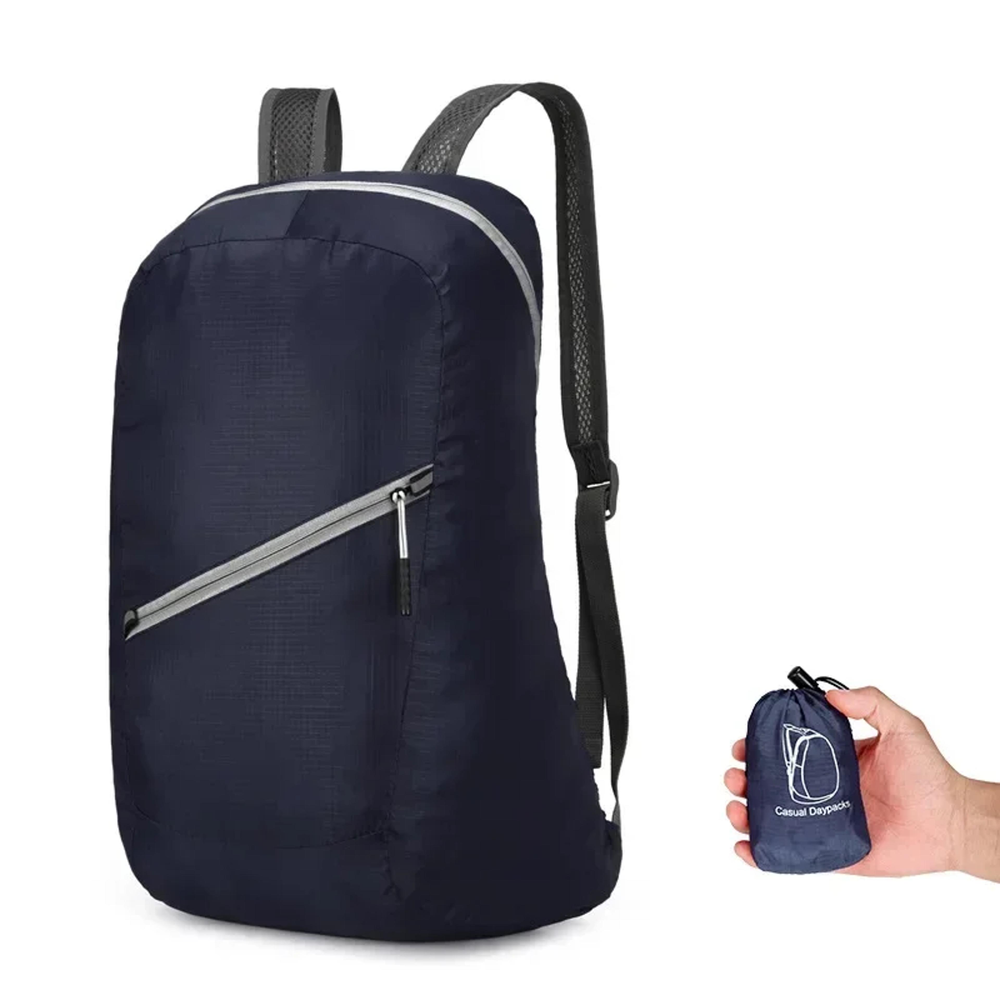 Twenty Liters Lightweight Foldable Backpack For Men And Women Compact Outdoor Travel Daypack 6