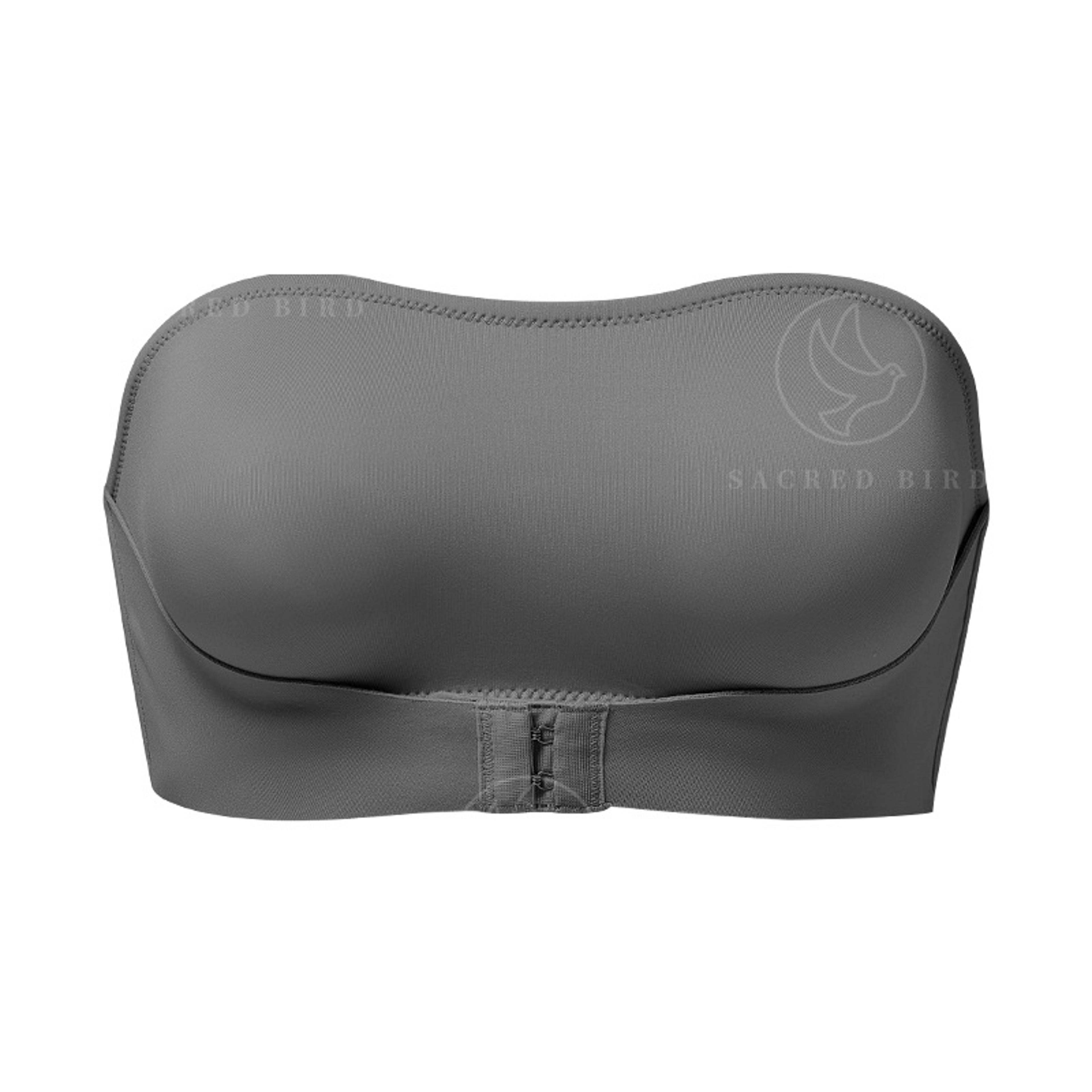 Seamless Strapless Bra For Women Wire Free Ice Silk Full Cup Bralette 9