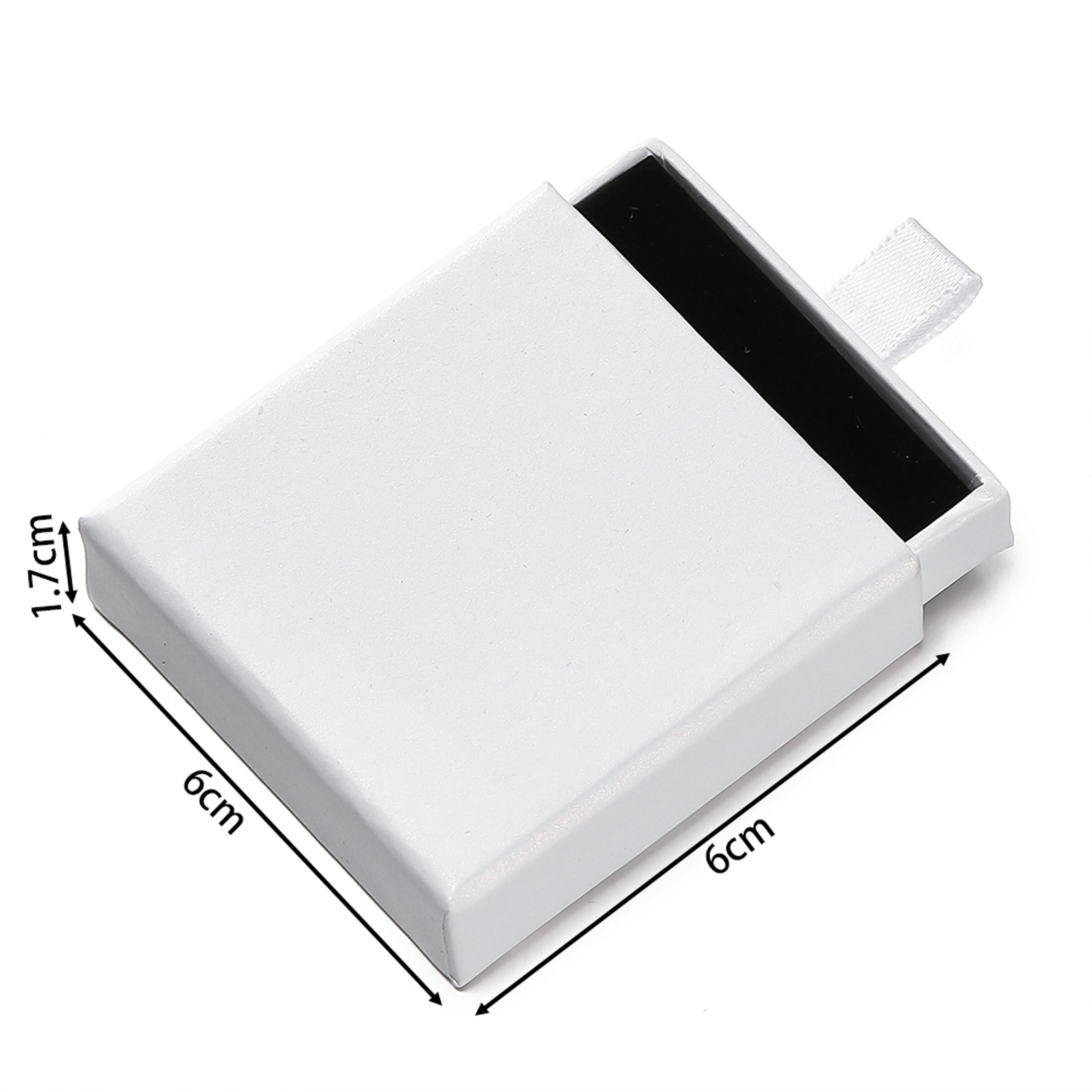 Drawer Jewelry Gift Box With Display Stand For Rings Earrings And Necklaces 6