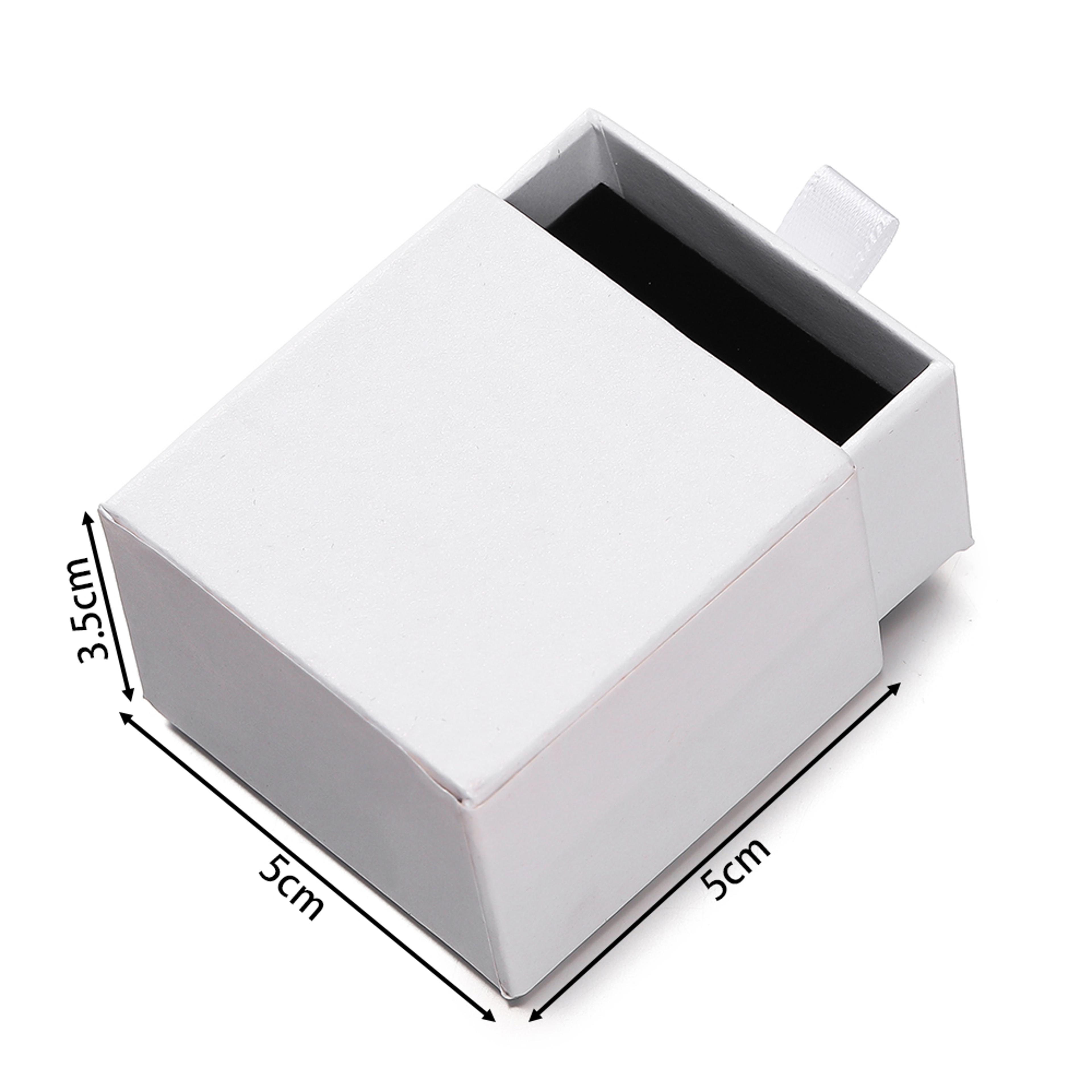 Drawer Jewelry Gift Box With Display Stand For Rings Earrings And Necklaces 8