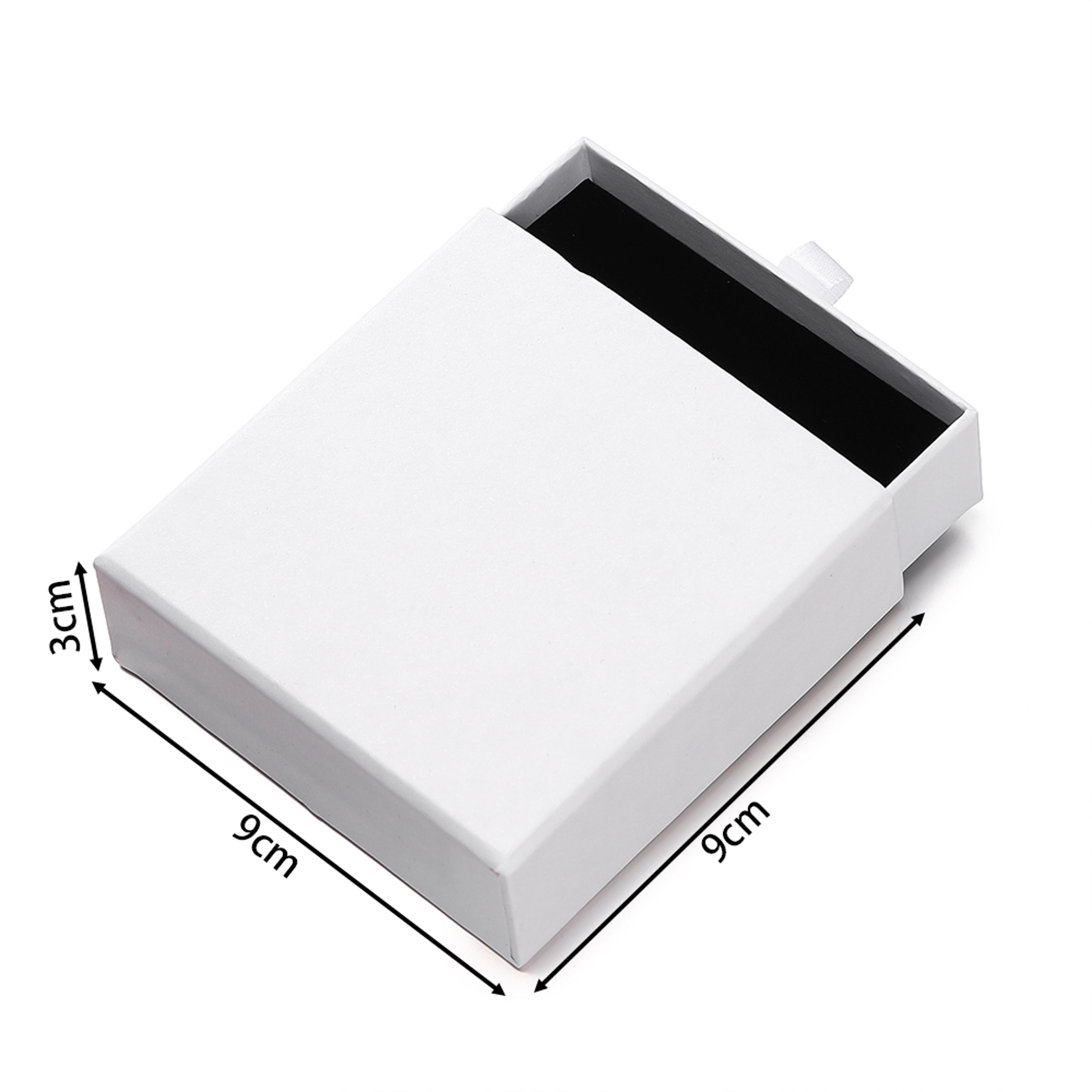 Drawer Jewelry Gift Box With Display Stand For Rings Earrings And Necklaces 10