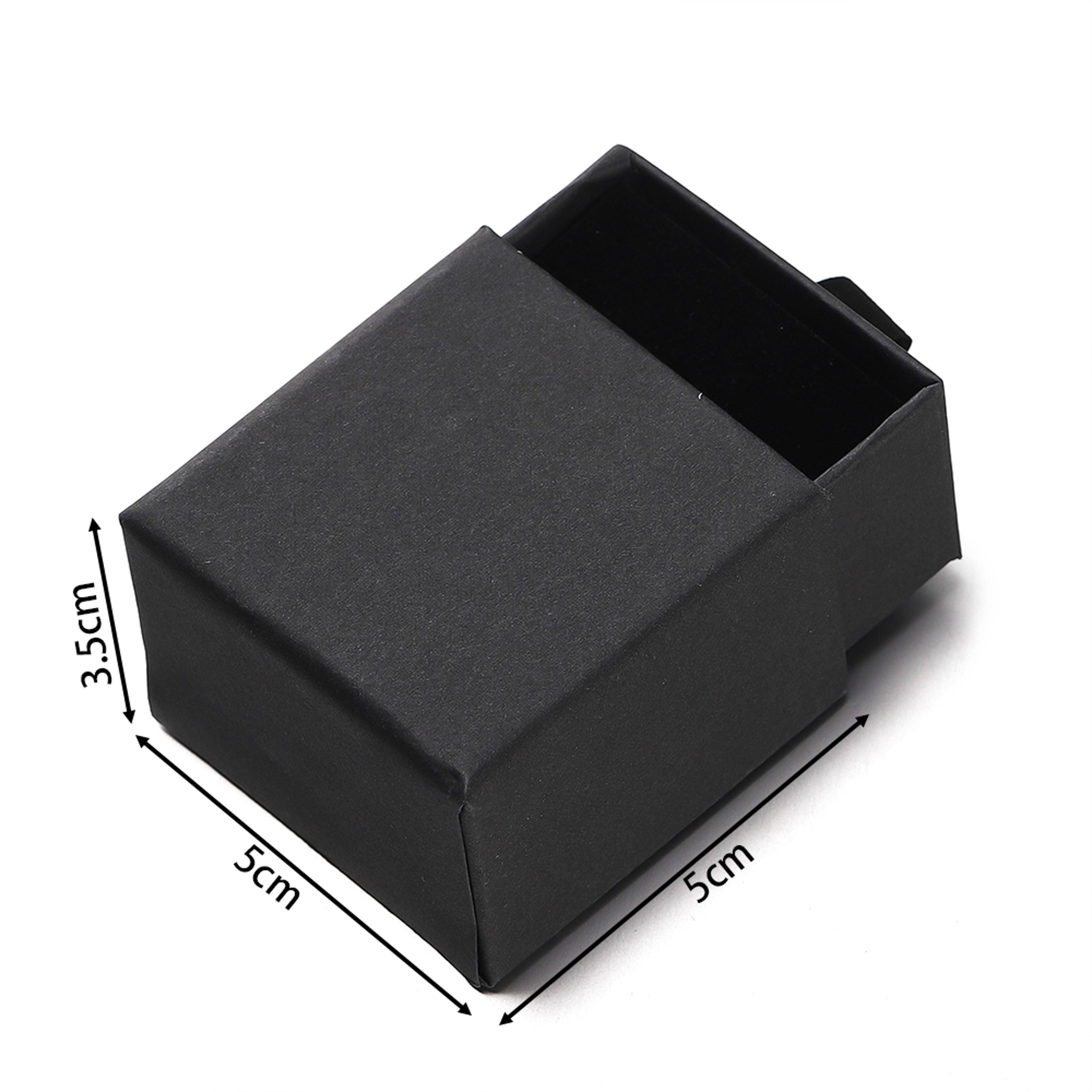 Drawer Jewelry Gift Box With Display Stand For Rings Earrings And Necklaces 35