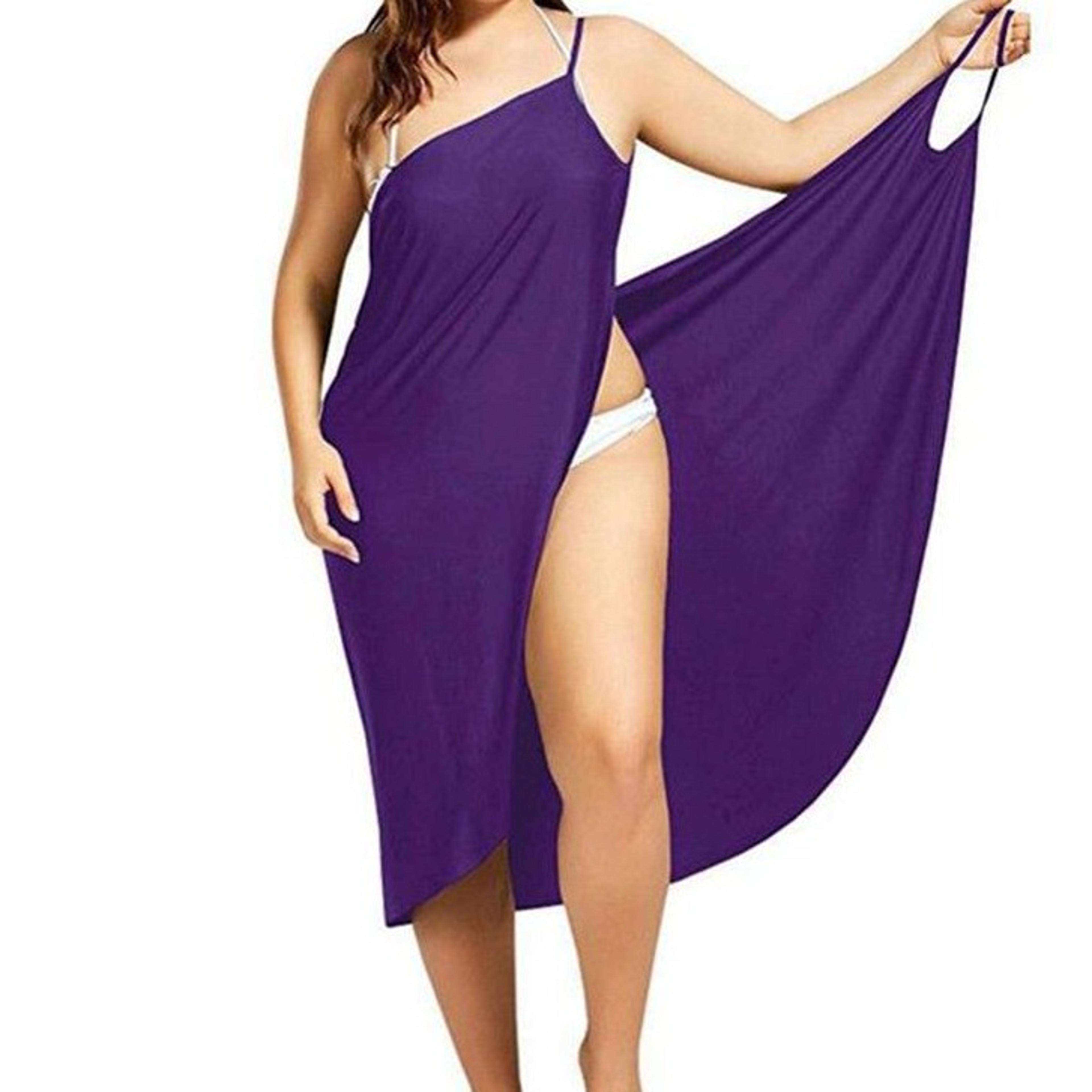 Womens Sleeveless Summer Beach Dress with Spaghetti Straps and Loose Fitjpg
