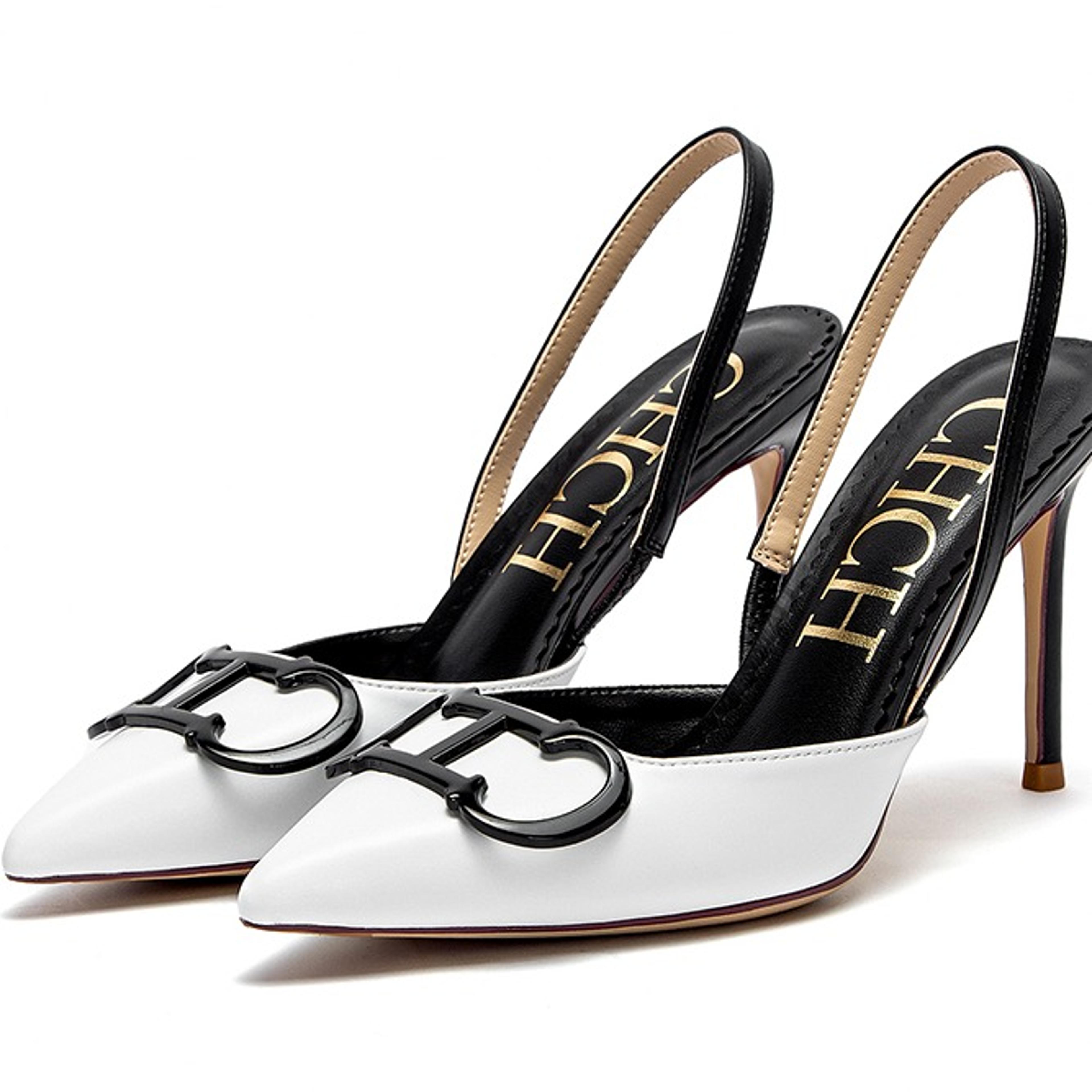 Womens Pointed Toe T Strap High Heels for Weddings and Formal Eventsjpg