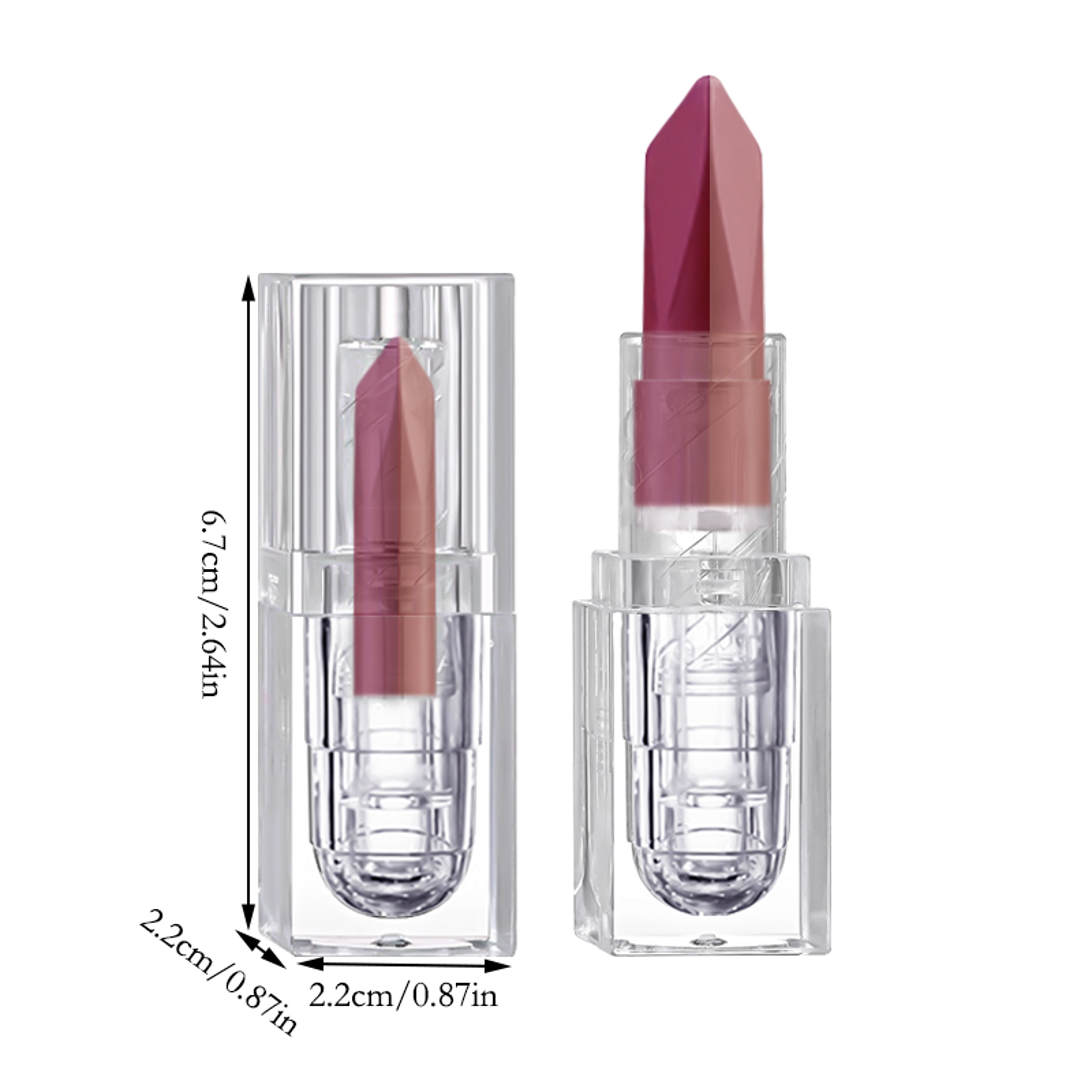 2 In 1 Lip Liner  Lipstick Waterproof Matte Lip Combo Pencil Tapered Sharp End LongLasting Lipliner 5