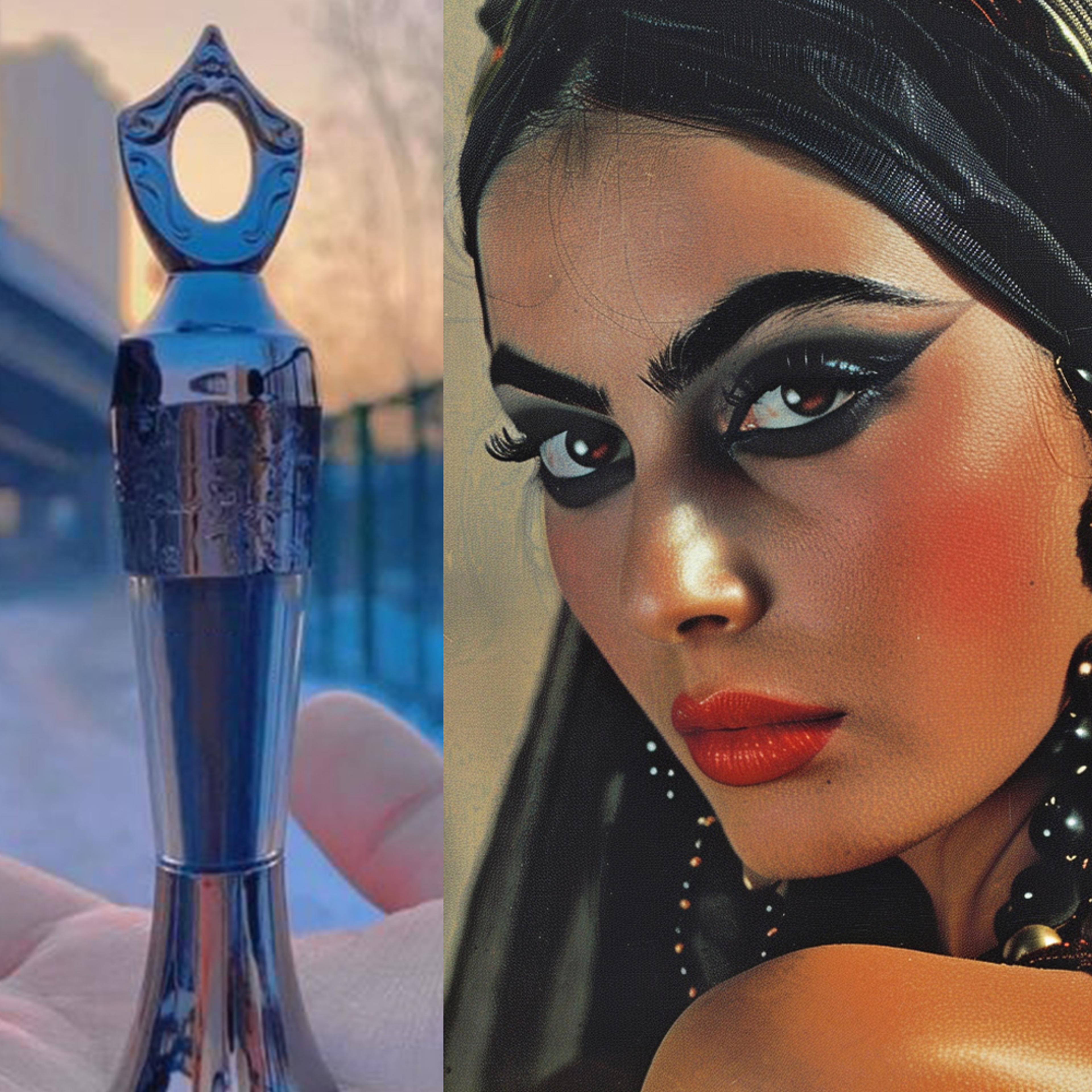 Kohl Powder Eye Liner Handmade Arabic Powder Eyeliner LongLasting Powder Makeup Soft Waterproof Smu