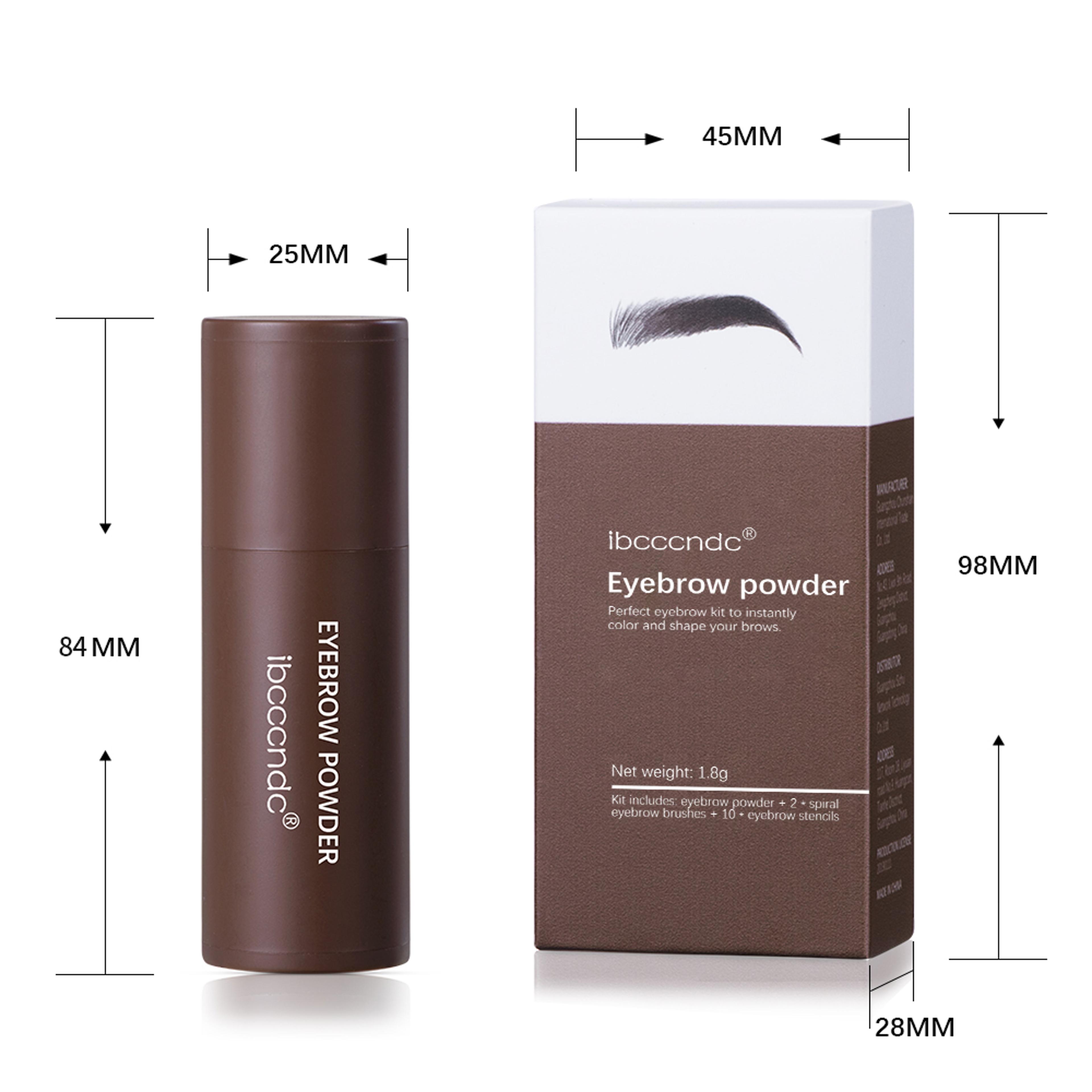 Eyebrow Stamp Waterproof Long Lasting Natural Brow Stamp Shaping Kit Shape Brow Stamp Contouring St 3
