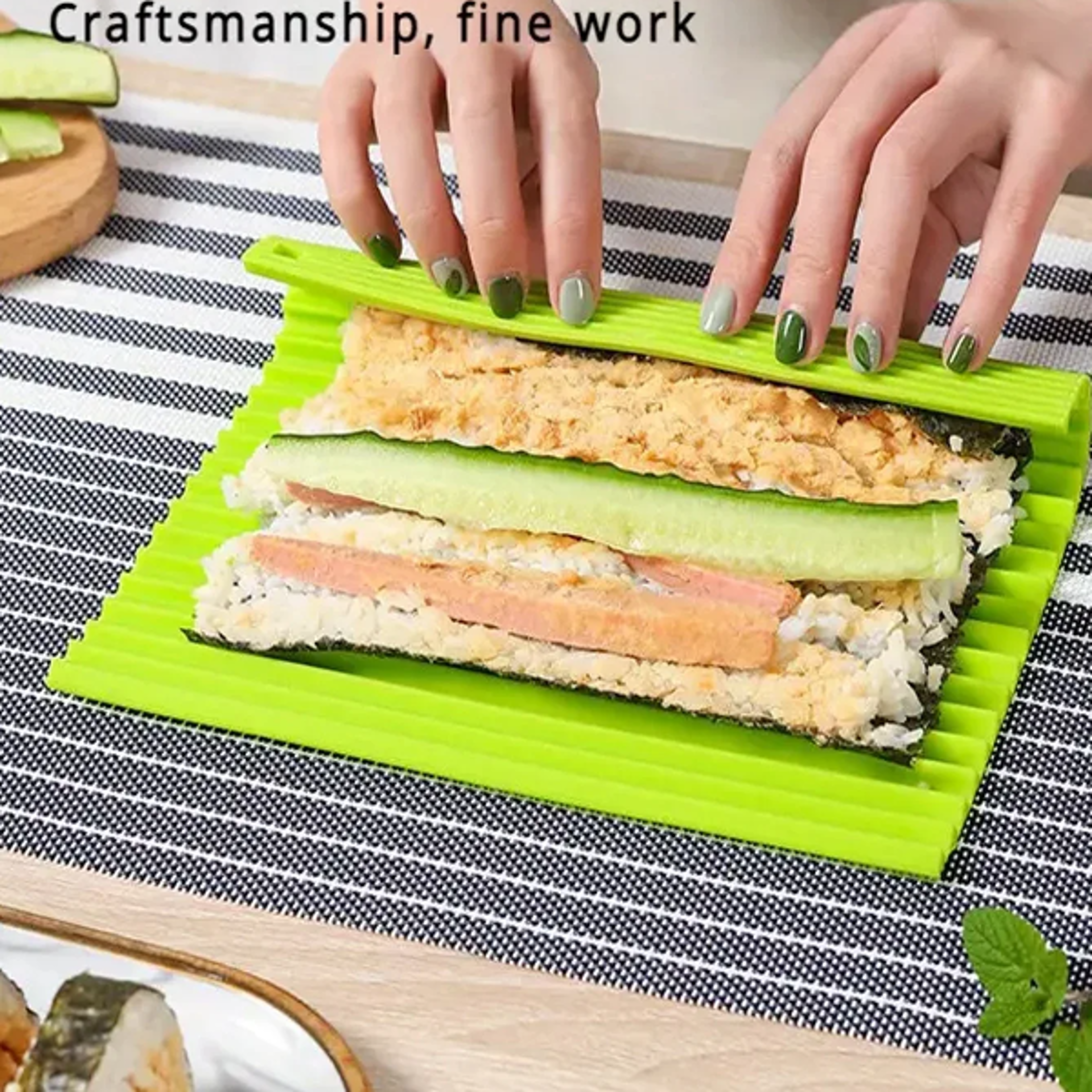 Premium Silicone Sushi Roll Mat 4