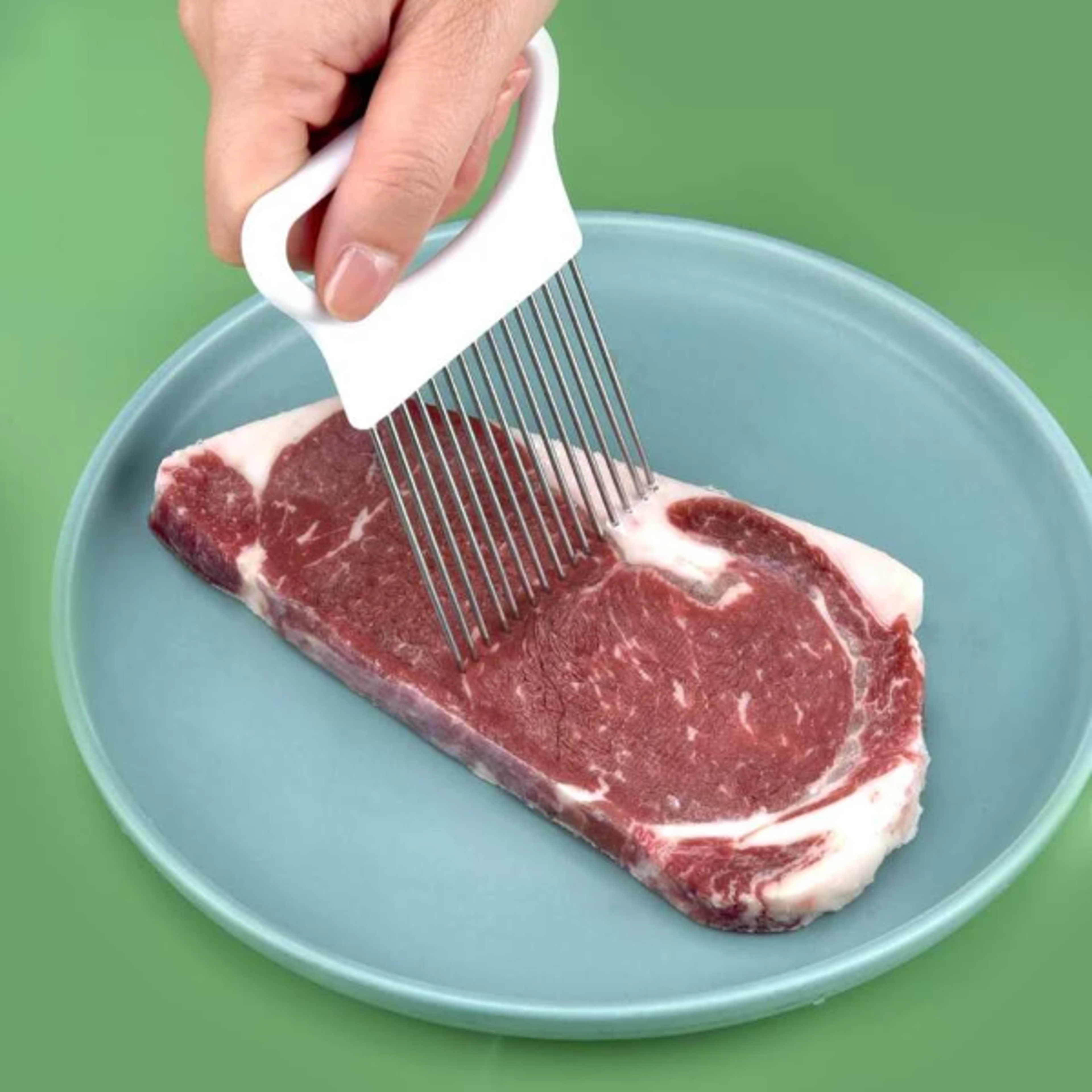 Stainless Steel Onion Slicer Effortless 1Piece Kitchen Tool for Perfect Onion  Potato Chips