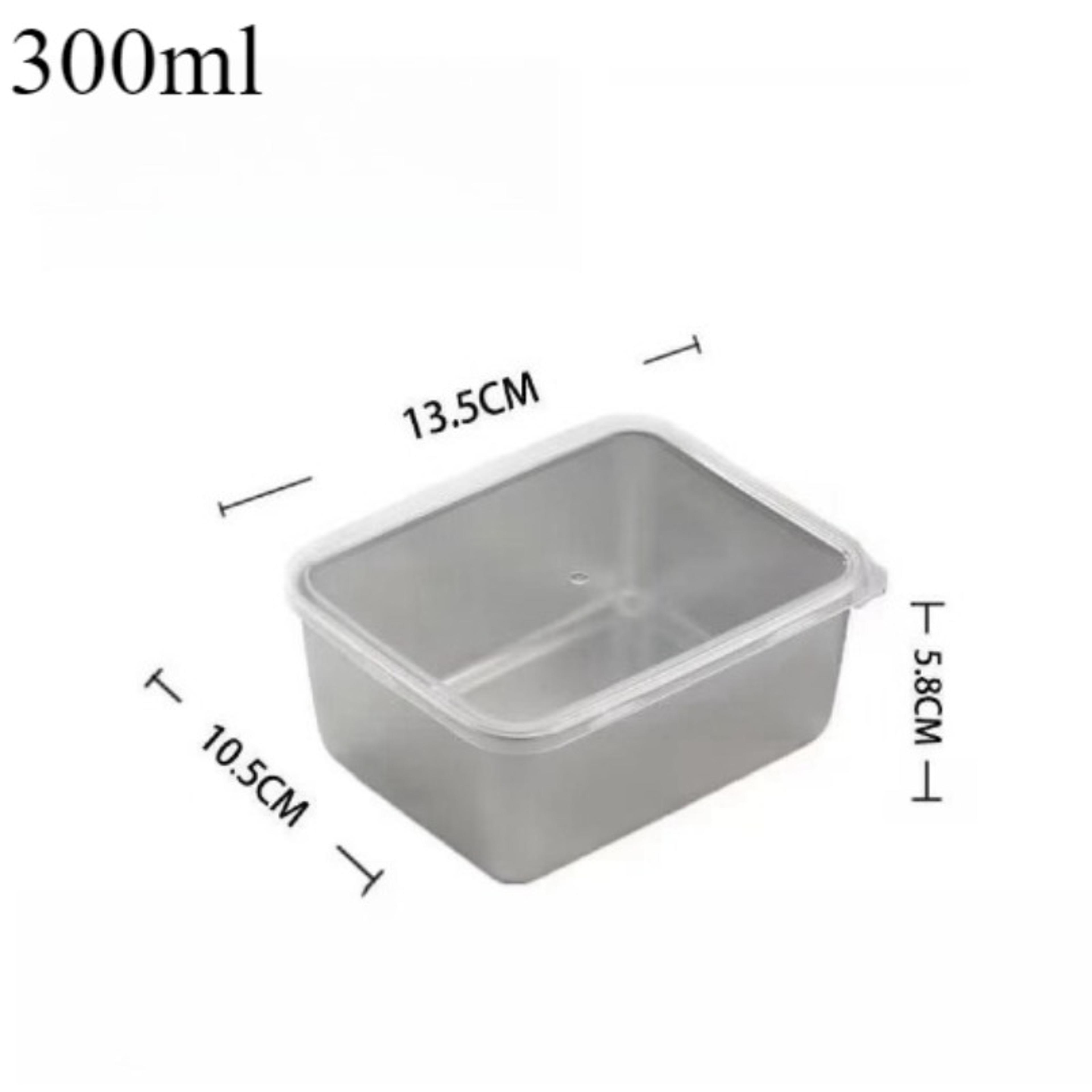 6Piece Leakproof Stackable  Reusable Stainless Steel Food Storage Containers Set Includes Airtight  5