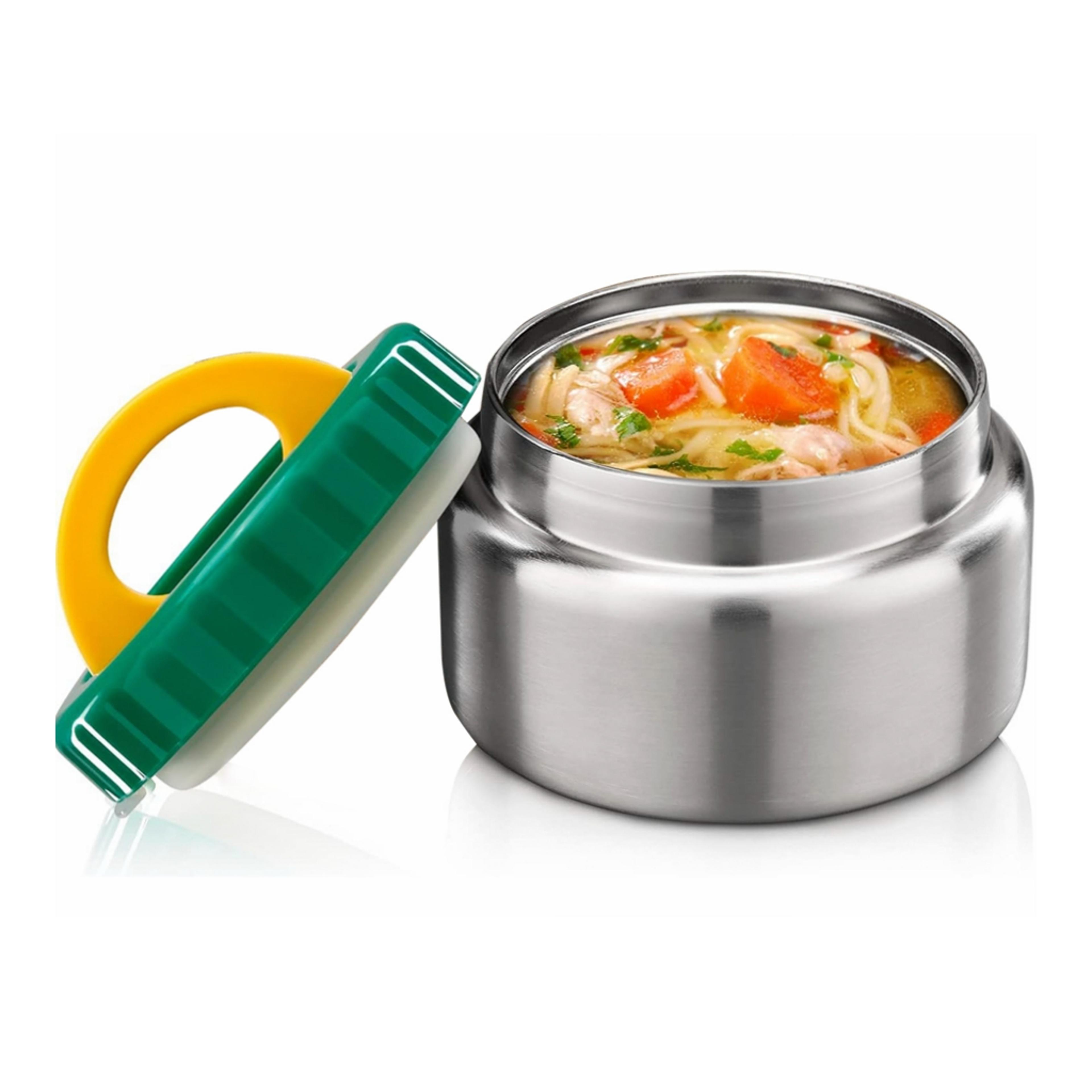 Soup Thermo Wide Mouth Vacuum Insulated Food Jar Leak Proof Stainless Steel Kids Lunch Container Fo 6