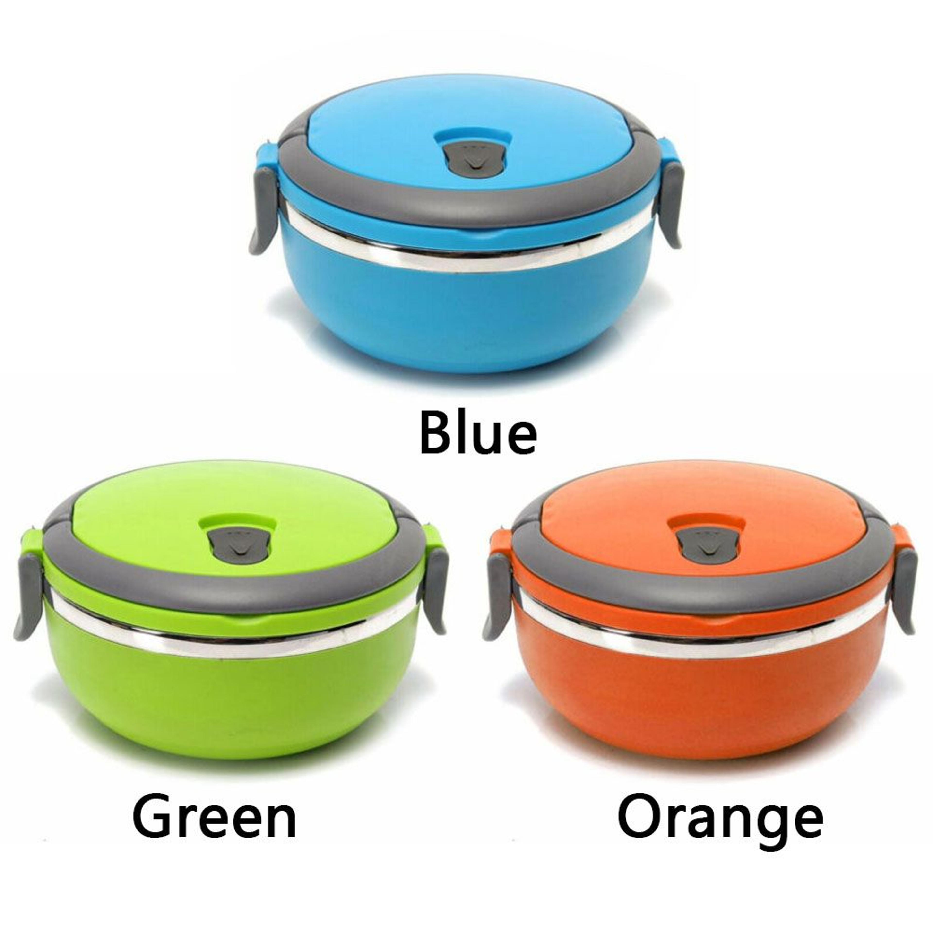 Hot Food Flask Stainless Steel Lunch Box Thermos Vacuum Insulated Travel Lunch Box Portable Food Co
