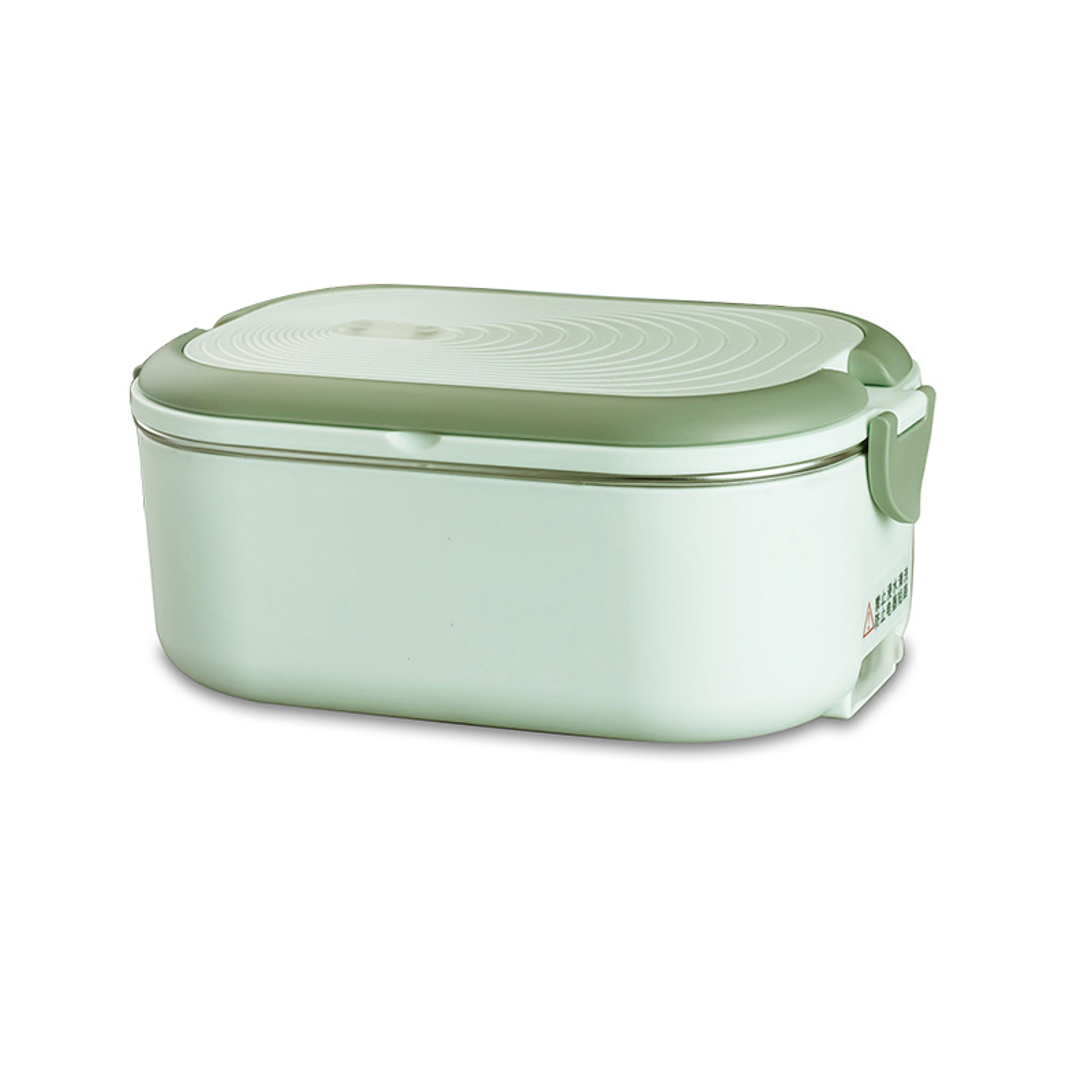 Portable Electric Lunch Box Stainless Steel With Compartments Bag Office Food Warmer Heat Tableware 4