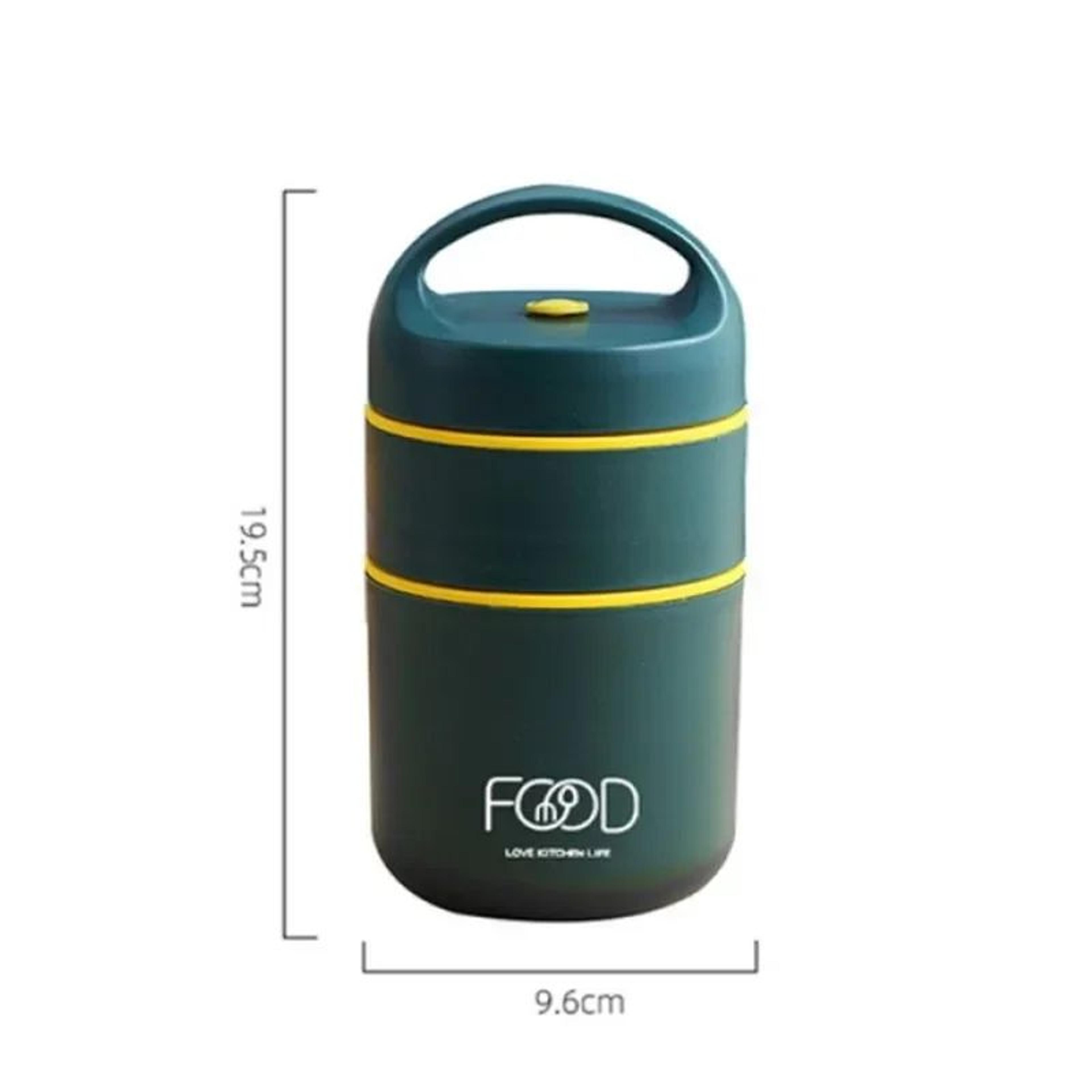 Portable Thermal Insulation Lunch Box Stainless Steel Bento Box Adult Lunch Box Set Vacuum Thermal  10