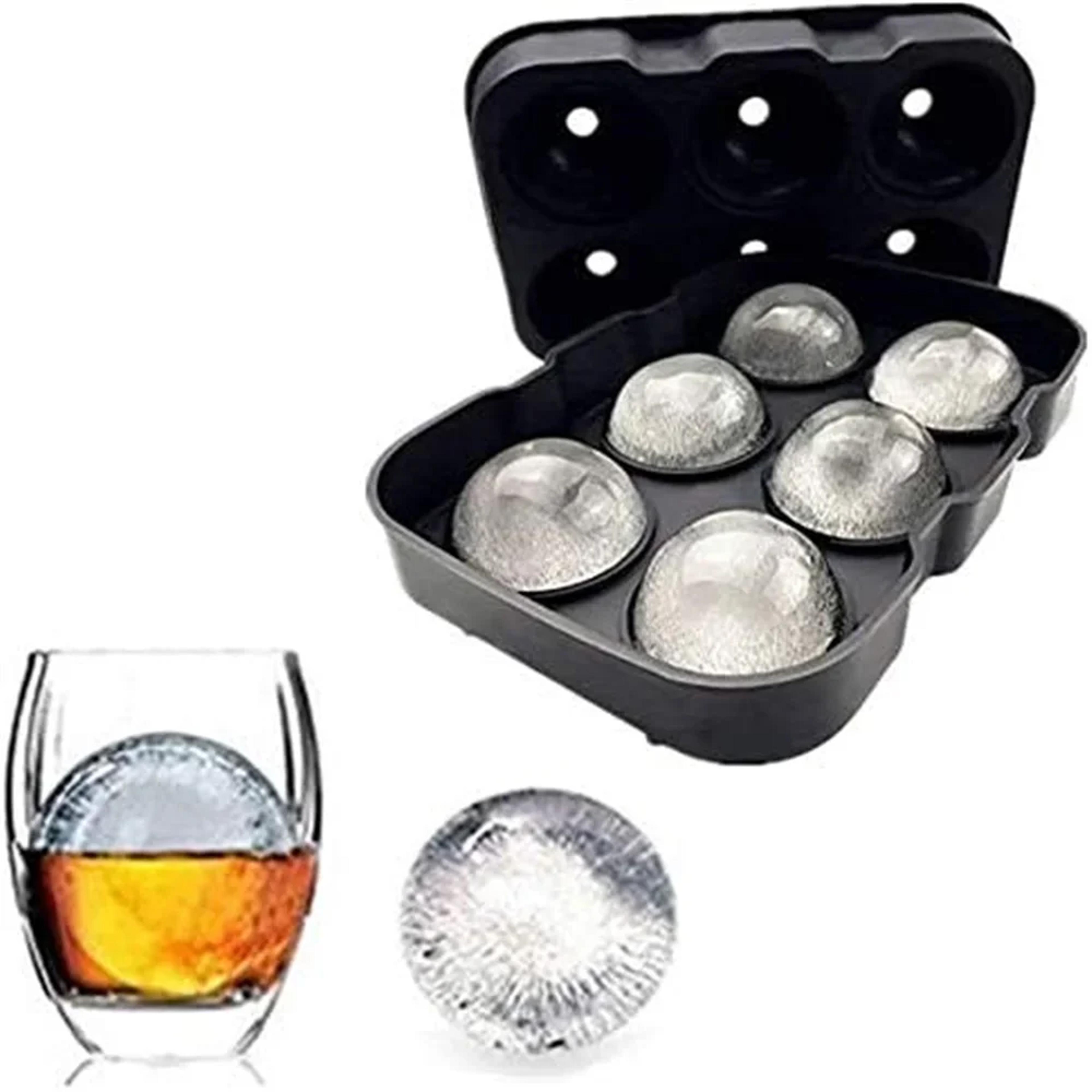 Silicone Ice Ball Maker Large Ice Sphere Mold High Balls Ice Shape Tray Whiskey Cocktail Bar Tools  0