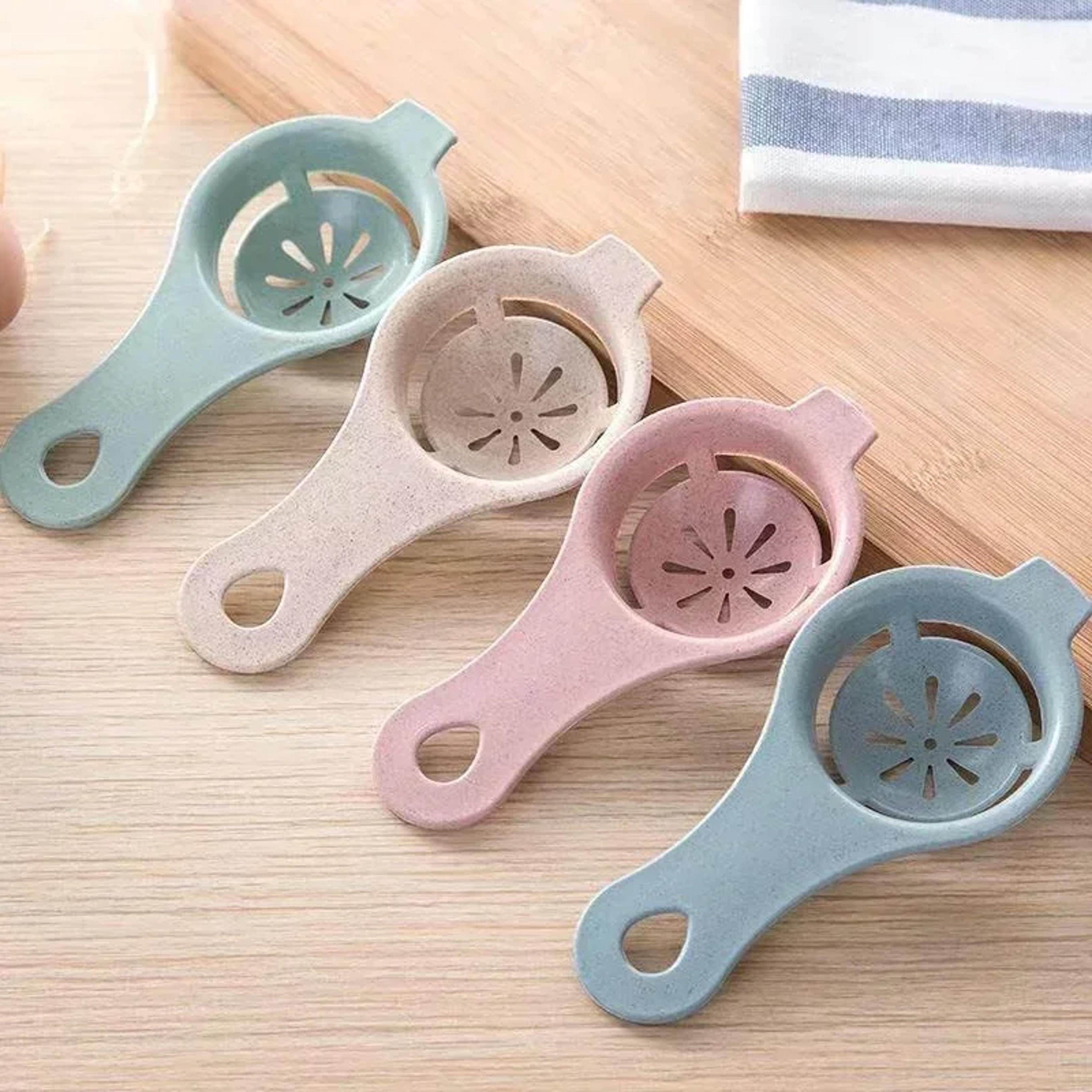 Wheat Straw Egg White Separator Egg Yolk Separator Egg Filter Kitchen Gadget For Baking Cooking 2