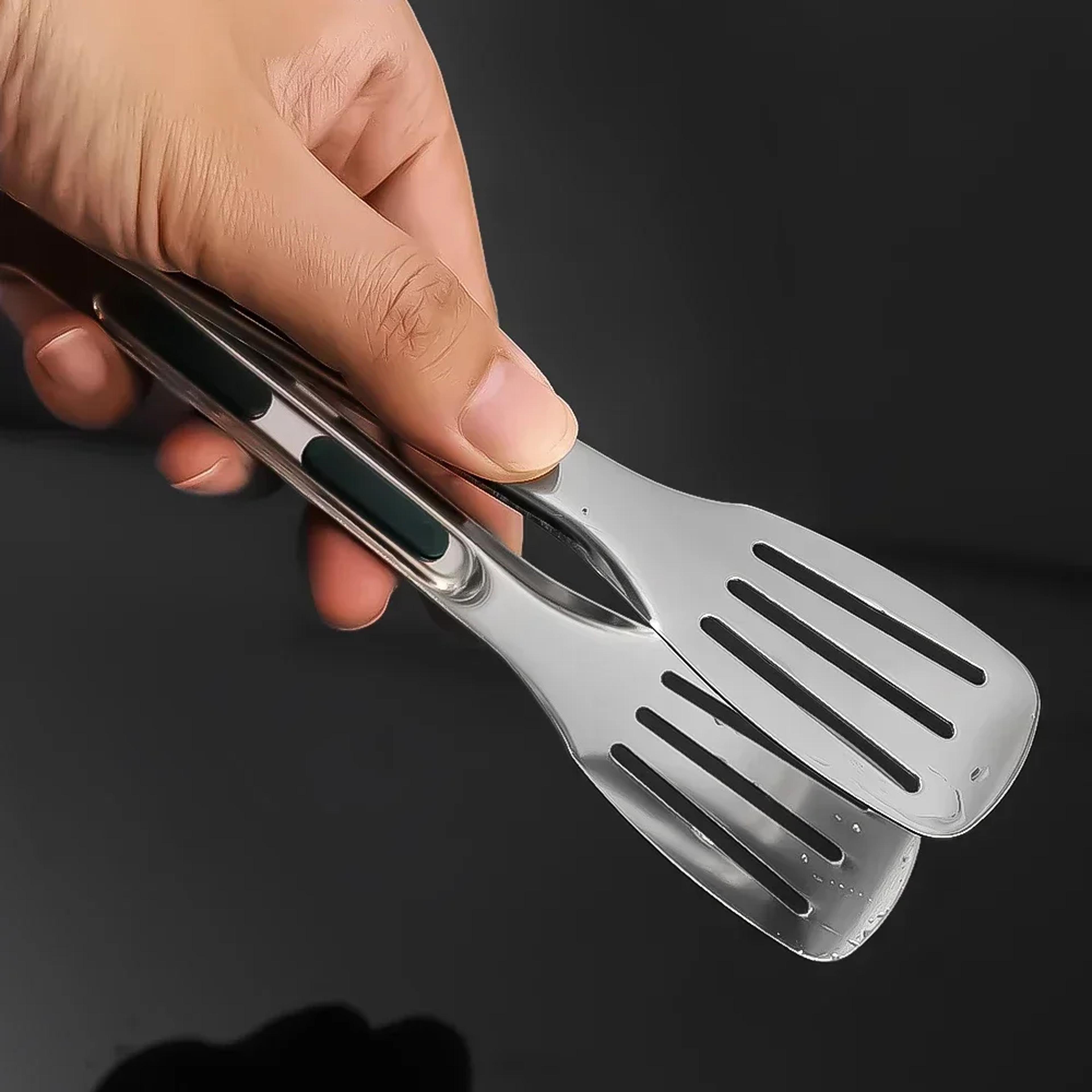 Stainless Steel Food Tongs Heatresistant Steak Tongs Kitchen Buffet Barbecue Clips For Roasted Meat 4