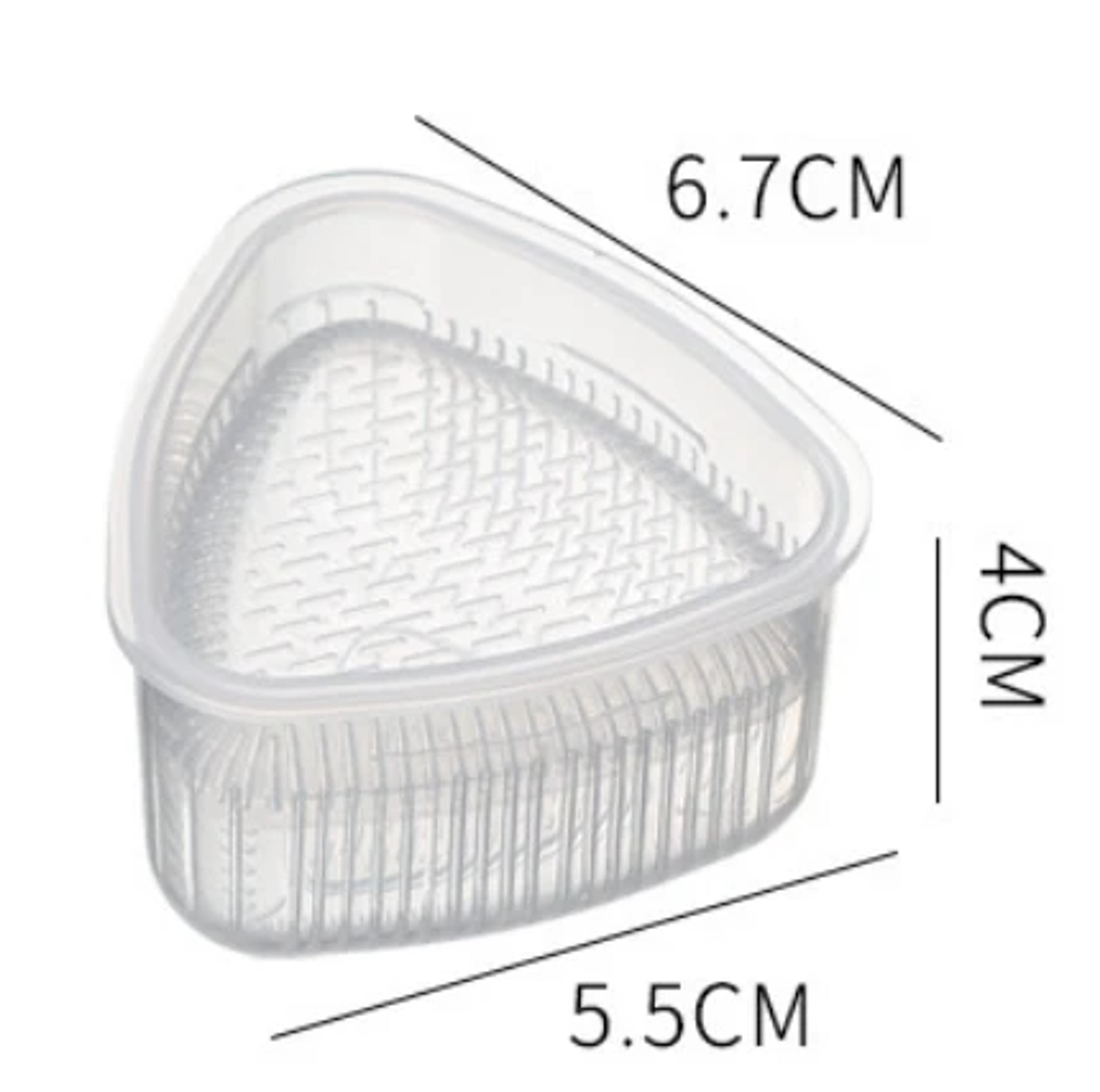 Transparent Plastic Onigiri Mold Set Style Onigiri And Sushi Mold Set Cartoonthemed Onigiri Molds F 5