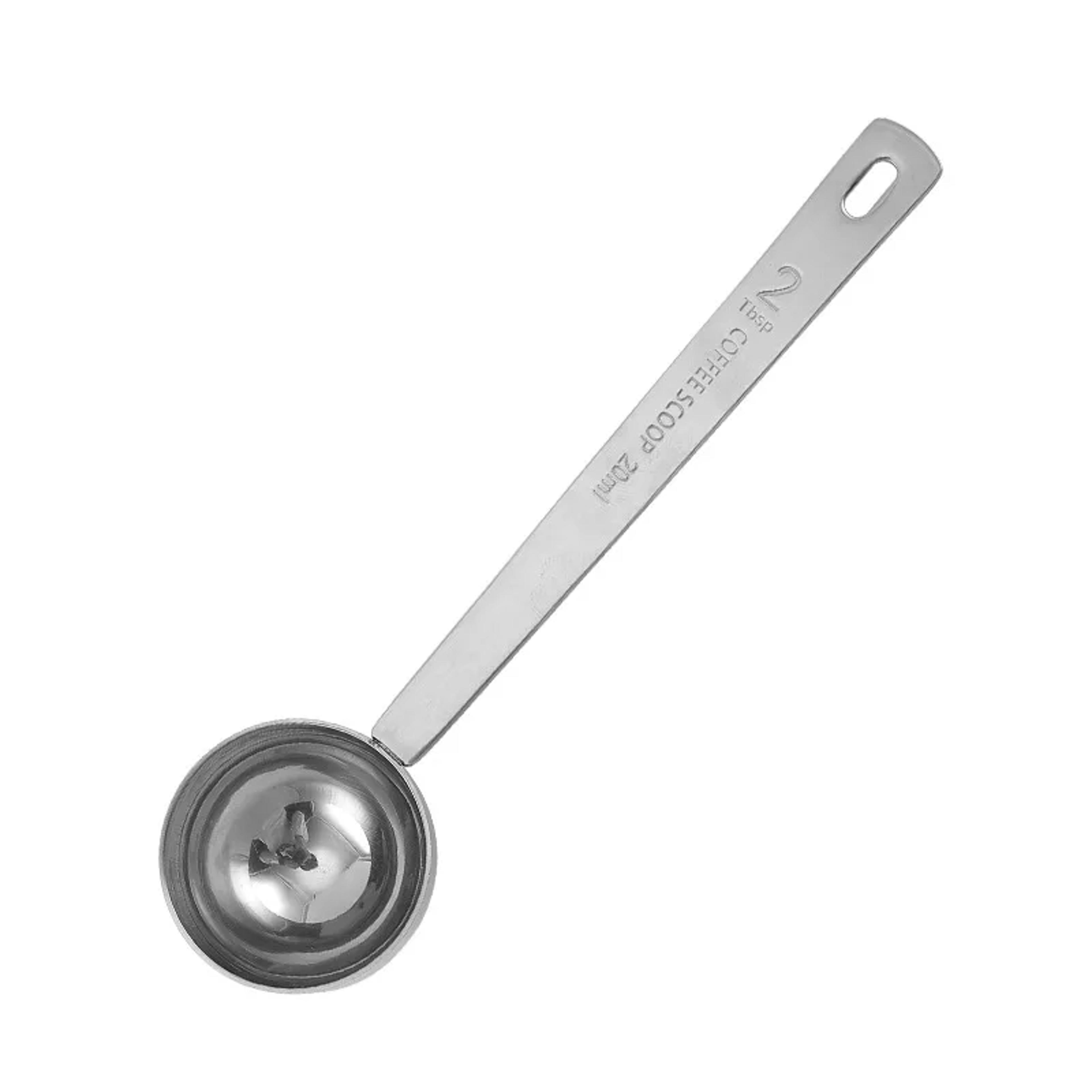 Stainless Steel Measuring Spoon With Scale Powder Pressing Coffee Spoon Household Seasoning Spoon D 9