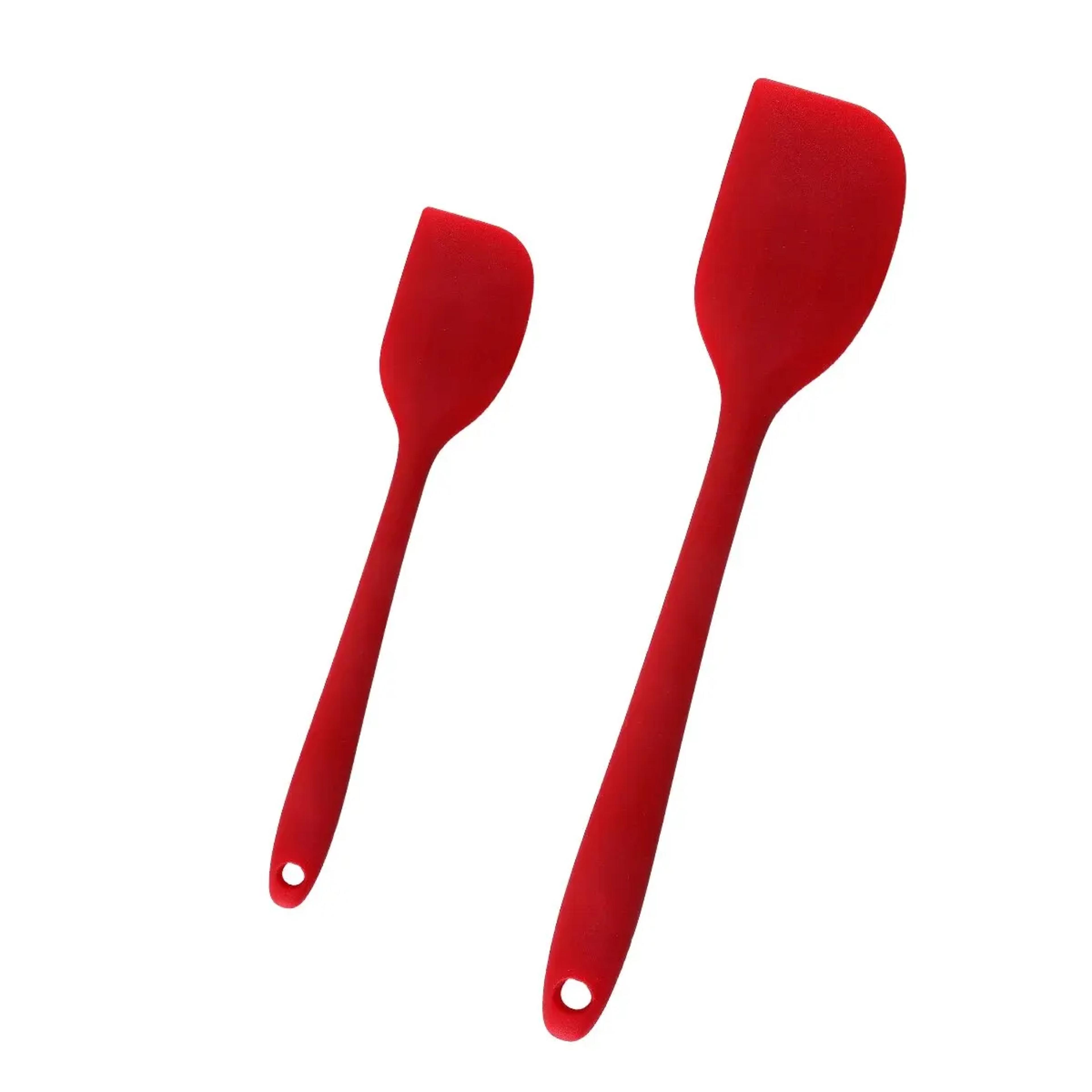Silicone Scraper HighTemperature Resistant Baking Scraper Integrated Silicone Scraper For Cake Smoo 6