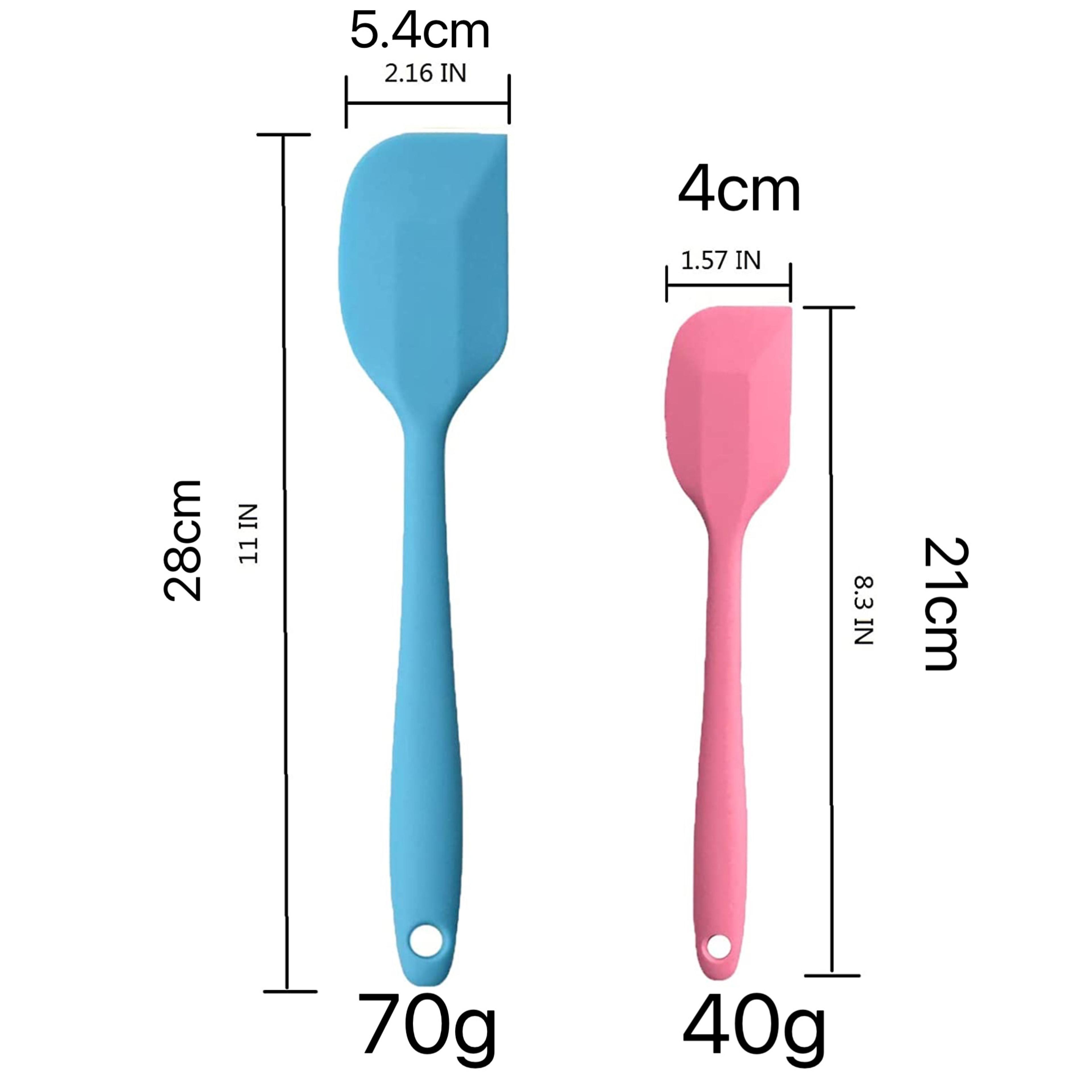 Silicone Scraper HighTemperature Resistant Baking Scraper Integrated Silicone Scraper For Cake Smoo 4