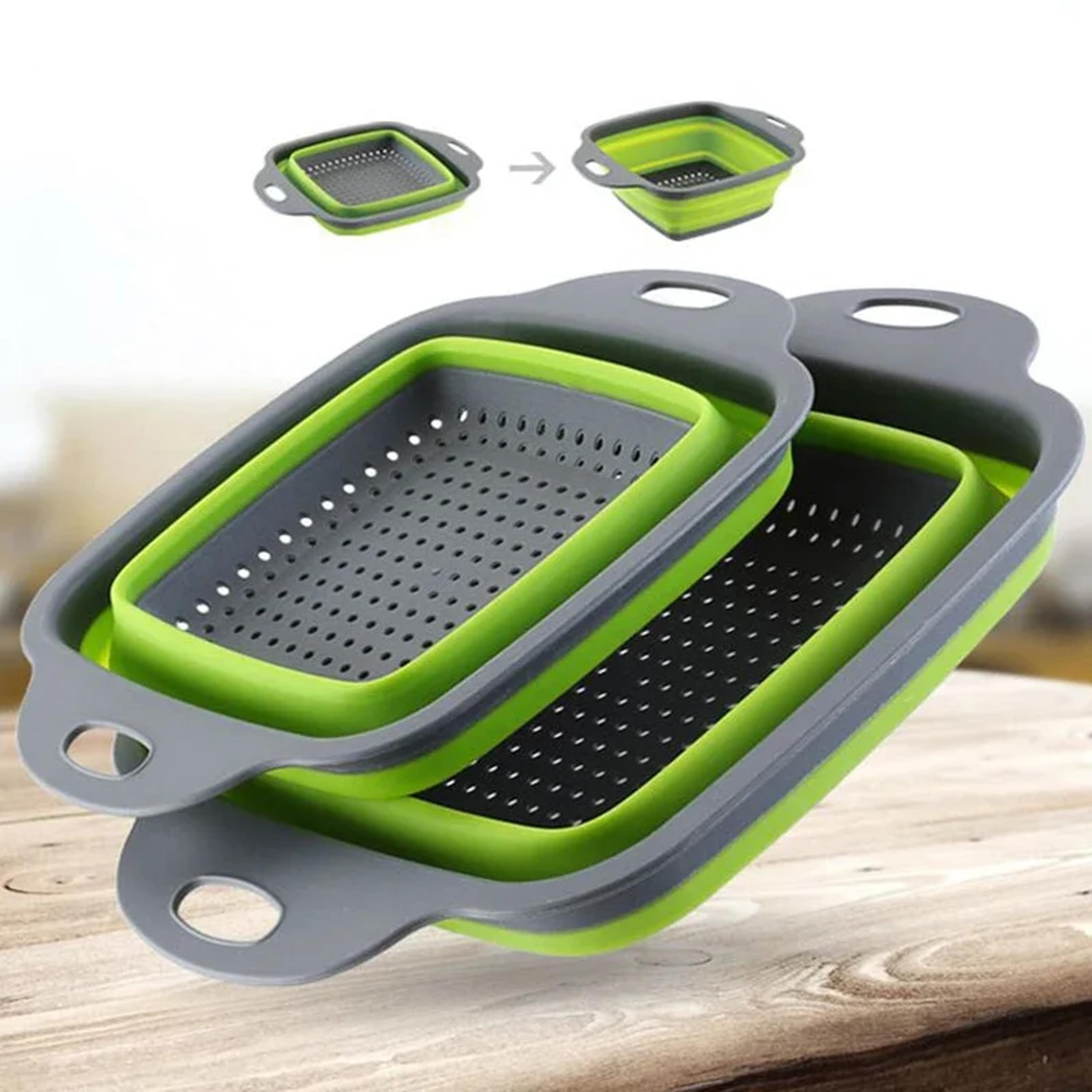 Foldable Vegetable Washing Basket Portable Colander And Fruit Filter Collapsible Drainer Kitchen Ga 0