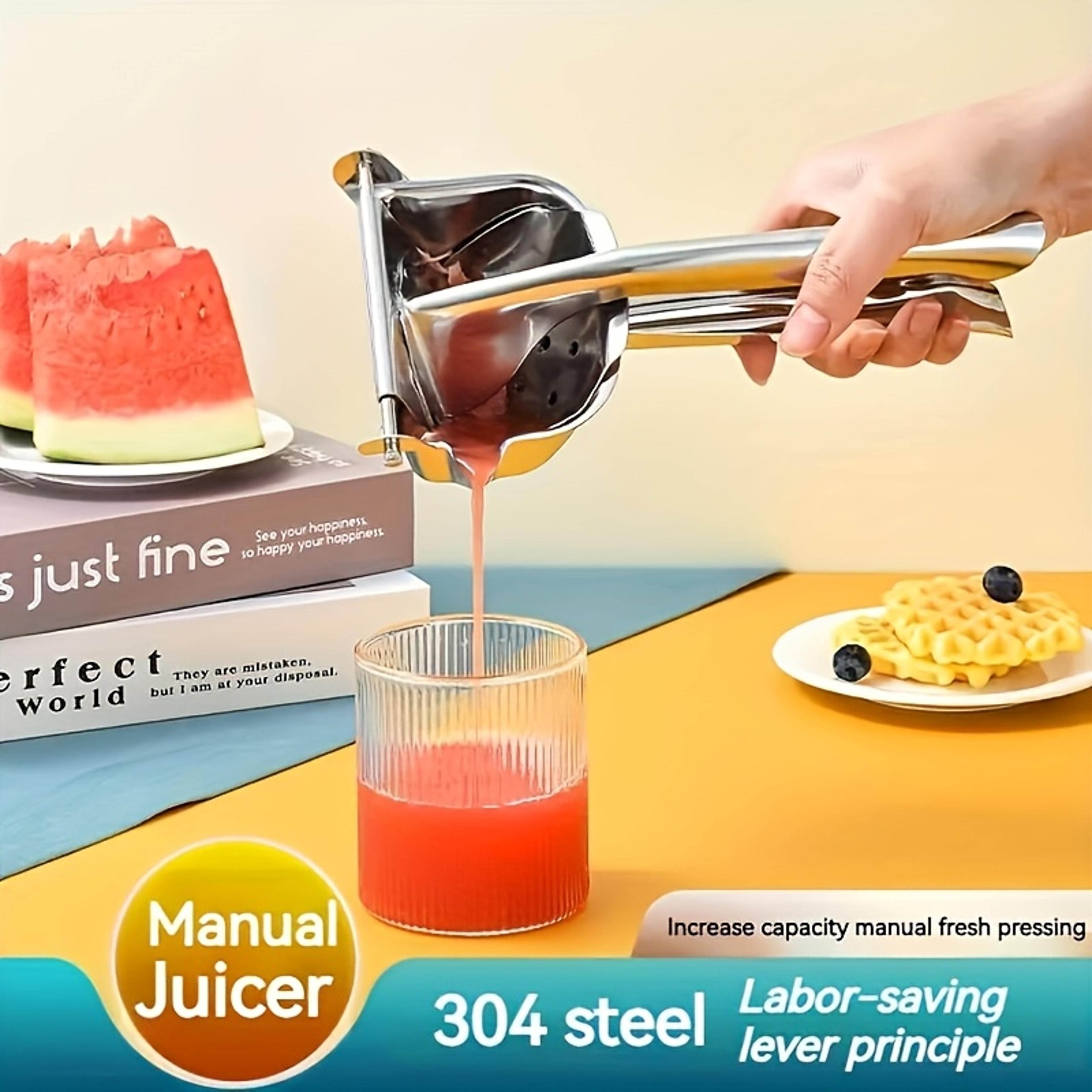 Stainless Steel Manual Juice Squeezer Pomegranate And Orange Juice Separation Home Dregs Juicer Dur 1