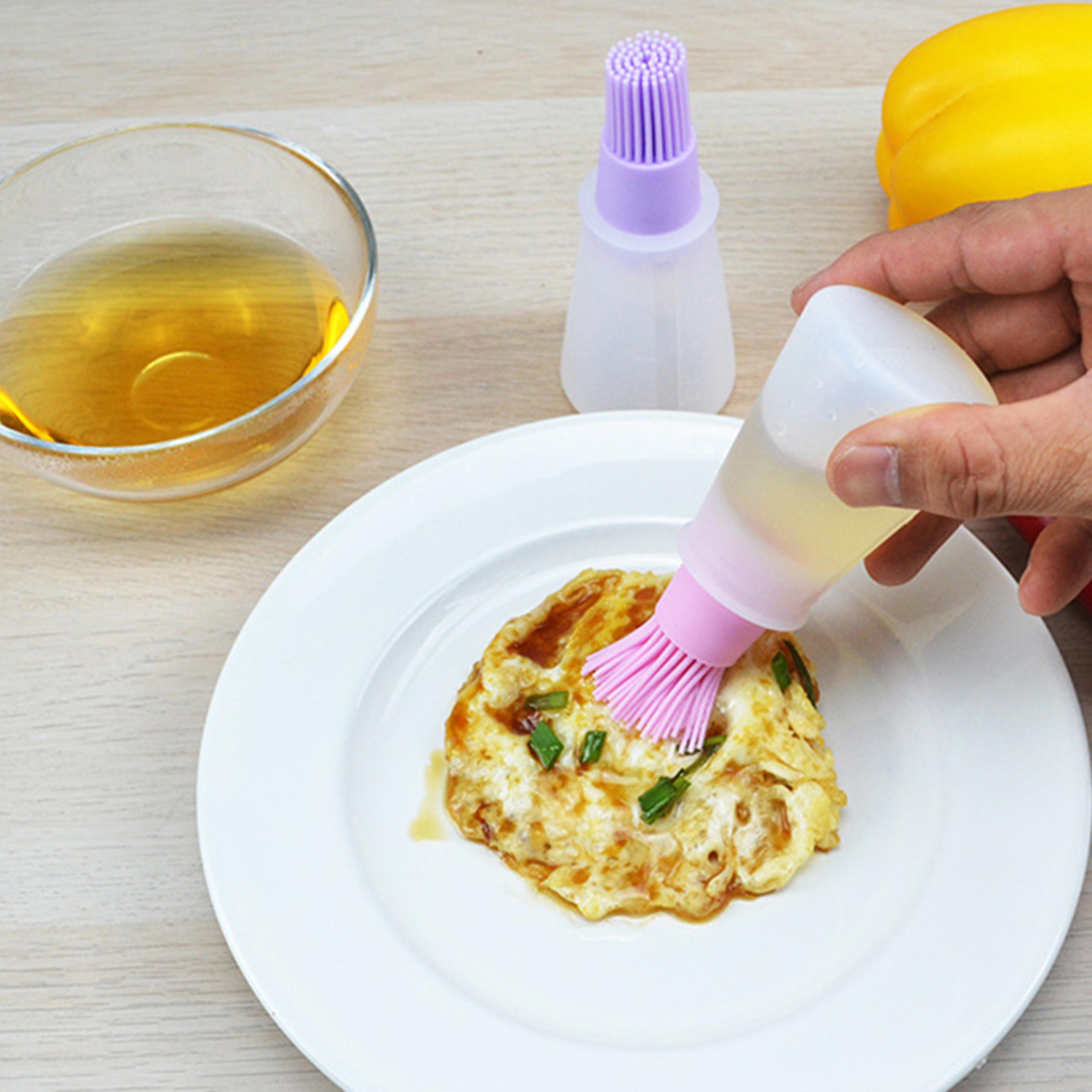 High Temperature Resistant Silicone Bottle Brush Kitchen Tools Oil Brush BBQ Brush Household Baking 3