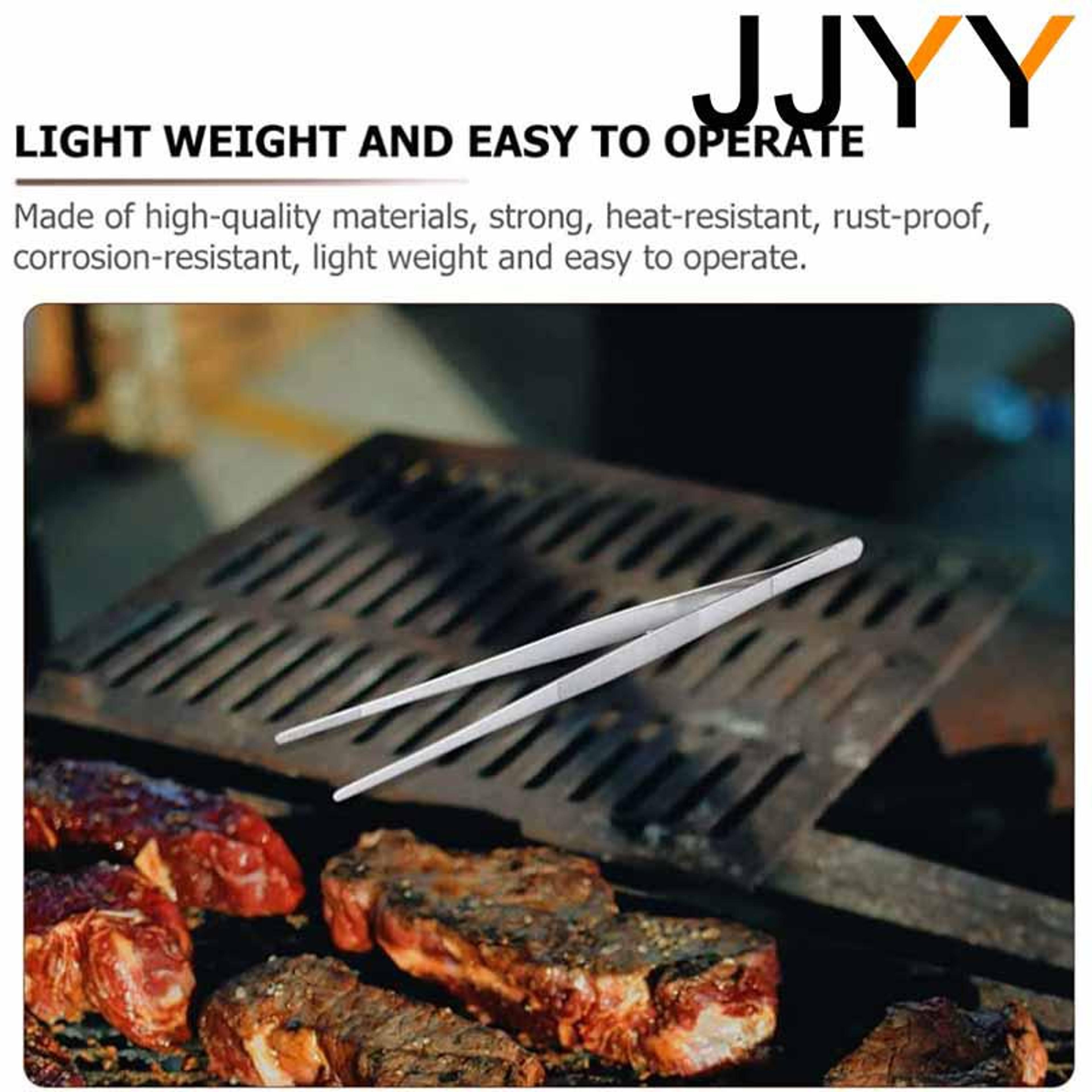Multifunction Barbecue Tong Food Tongs Stainless Steel Churrasco Tweezers Buffet BBQ Tool Kitchen G 5