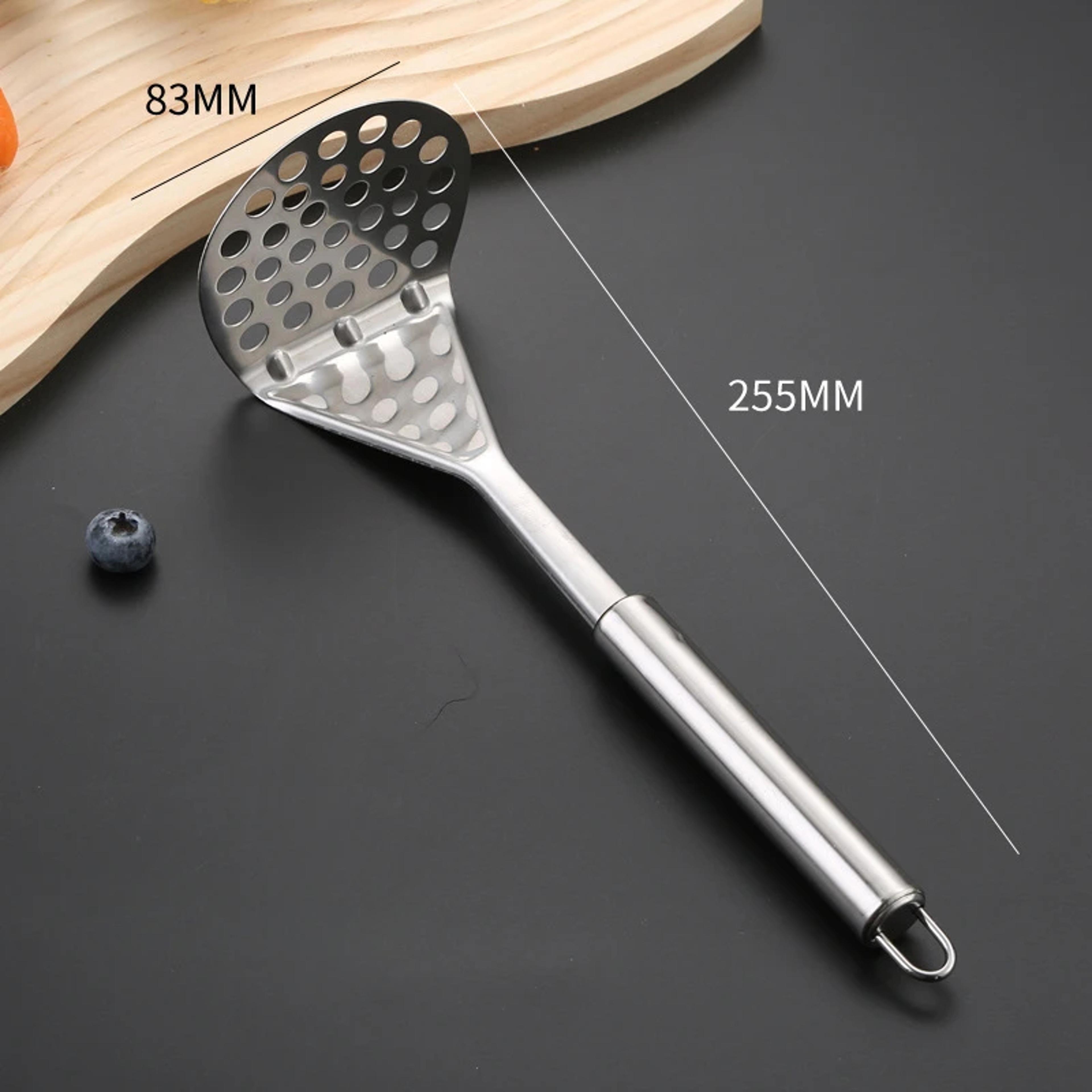 Stainless Steel Potato Masher Manual Food Crusher Fruit Vegetable Pressure Mud Machine Kitchen Tool 8